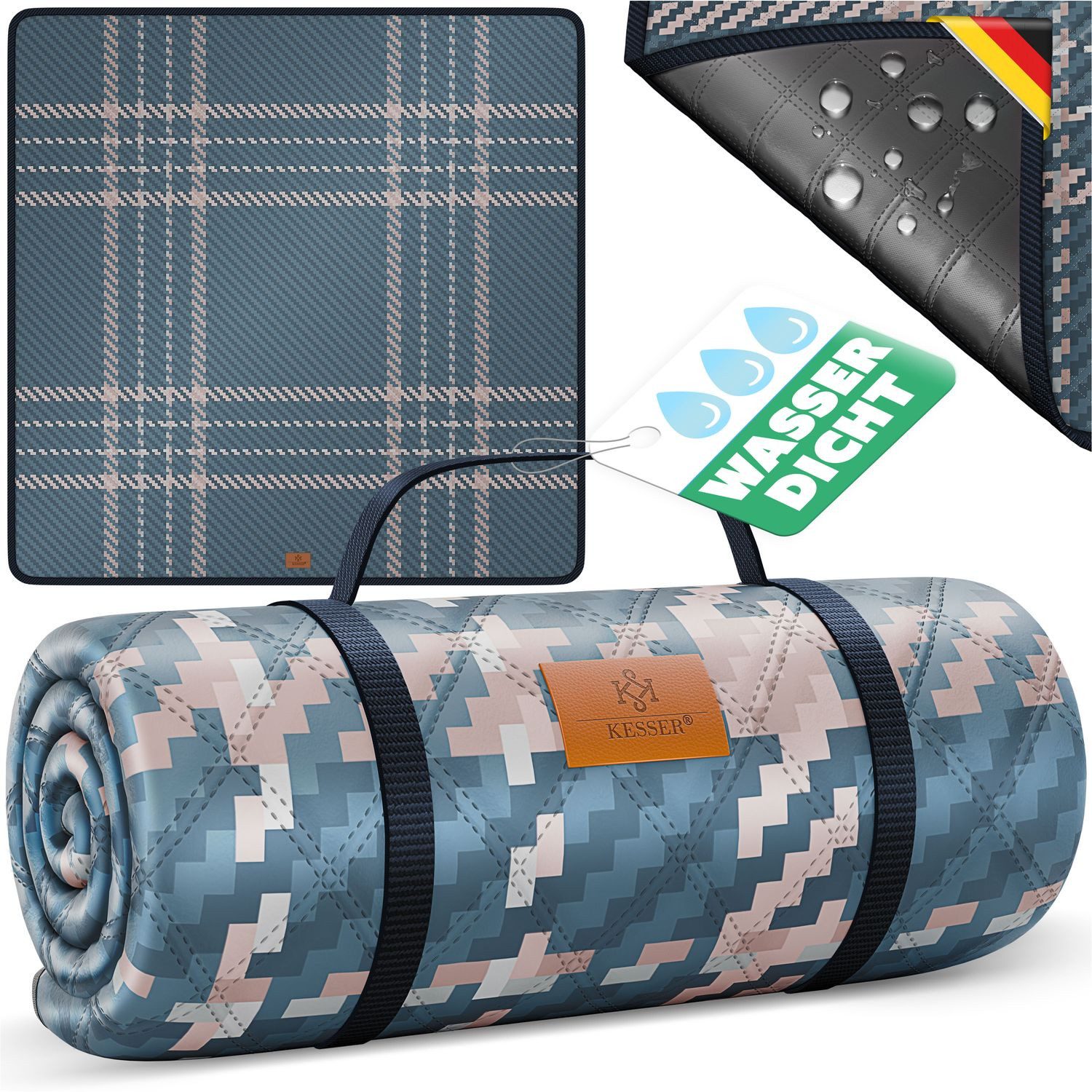 Picknickdecke, KESSER, Stranddecke Outdoor Decke XXL günstig online kaufen