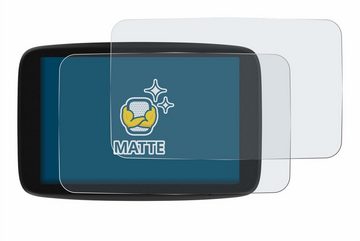 BROTECT Schutzfolie für TomTom Go Navigator 6 PKW-Navigationsgerät, Displayschutzfolie, 2 Stück, Folie matt entspiegelt
