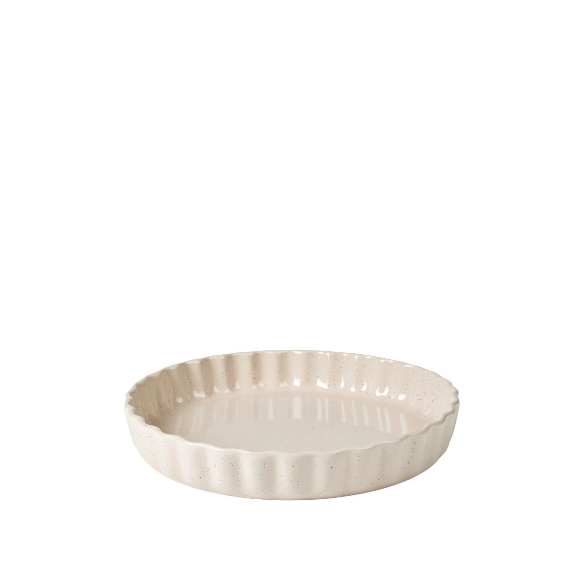 Broste Copenhagen Tortenplatte Copenhagen Vig Ofenfeste Tortenplatte Ø25 x 4cm, Glasiertes Steinzeug, (Platten), Vig Ofenfeste Tortenplatte