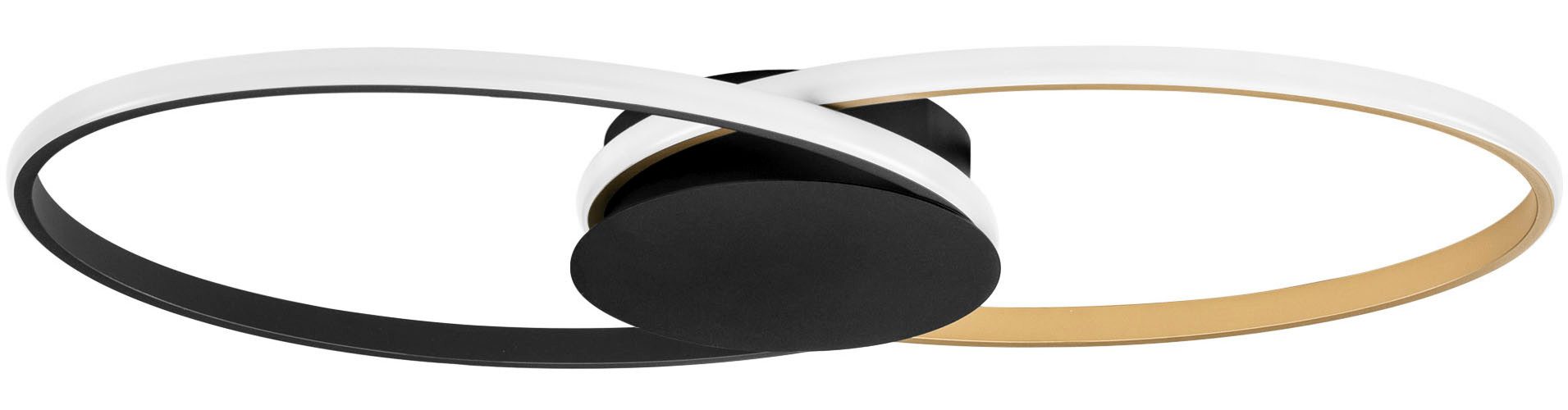 Nova Luce Deckenleuchte AVEO, LED fest integriert, Warmweiß