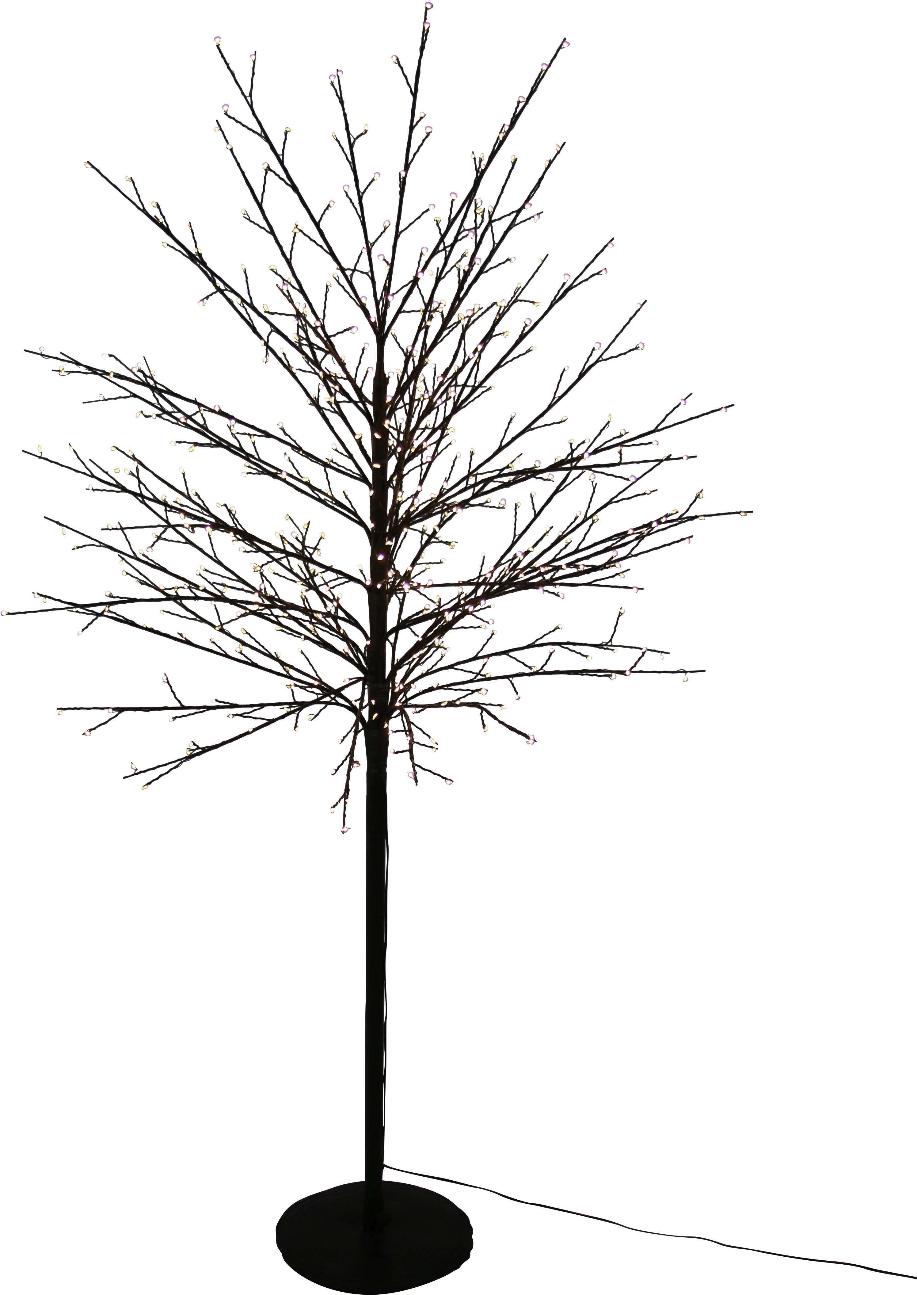 AM Design LED Baum, LED integriert, Weihnachtsdeko LED, Höhe: inklusive fest aussen, 1,2m Warmweiß