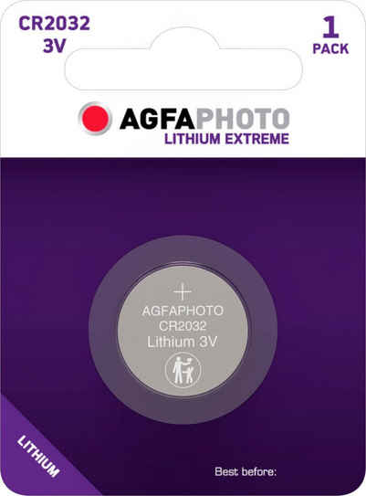 AgfaPhoto »1 Stck Extreme« Batterie, CR2032 (1 St)