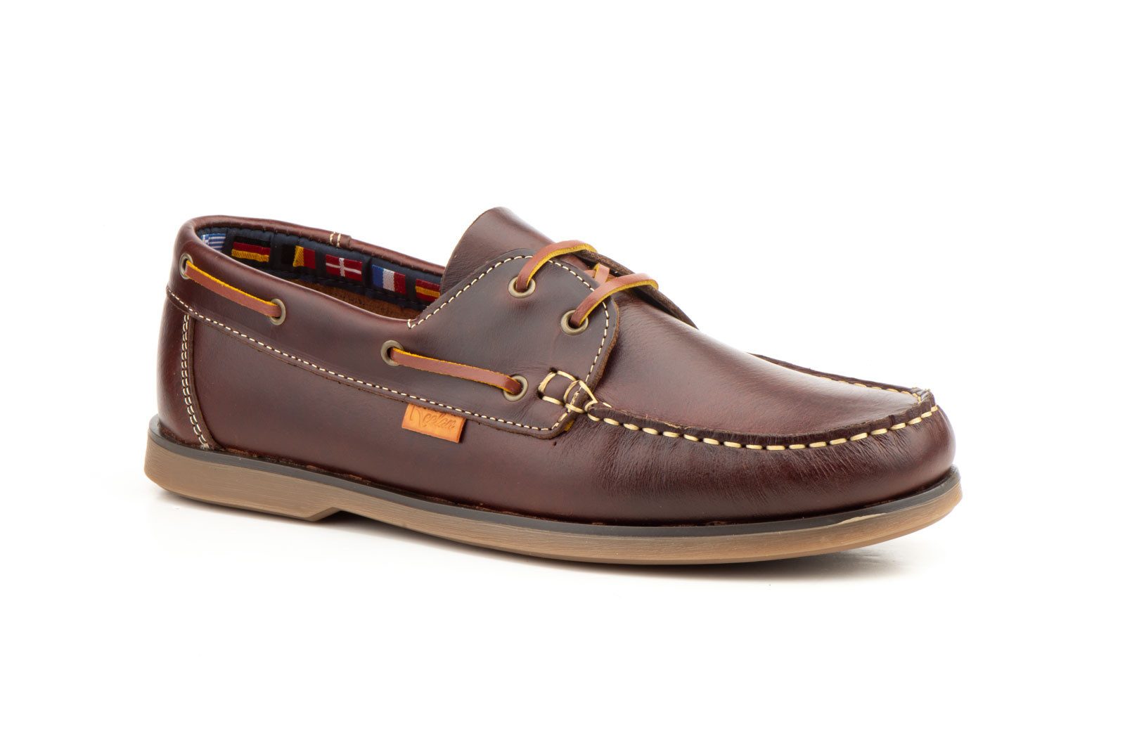 BOOTSSCHUH, MOKASSIN-BOOTSCHUH - NAUTICO -, MARRÒN Segelschuh