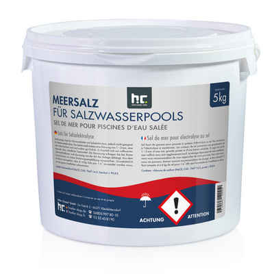 Höfer Chemie GmbH Poolpflege 5 kg Poolsalz für Salzwasserpools / Salzelektrolyse