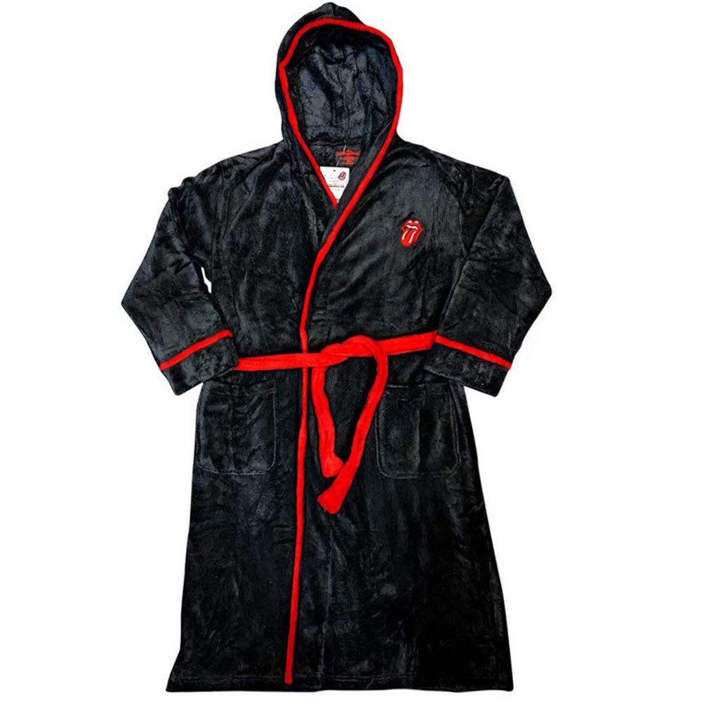 The Rolling Stones Morgenmantel Classic Tongue, Plüsch Flauschig Robe günstig online kaufen