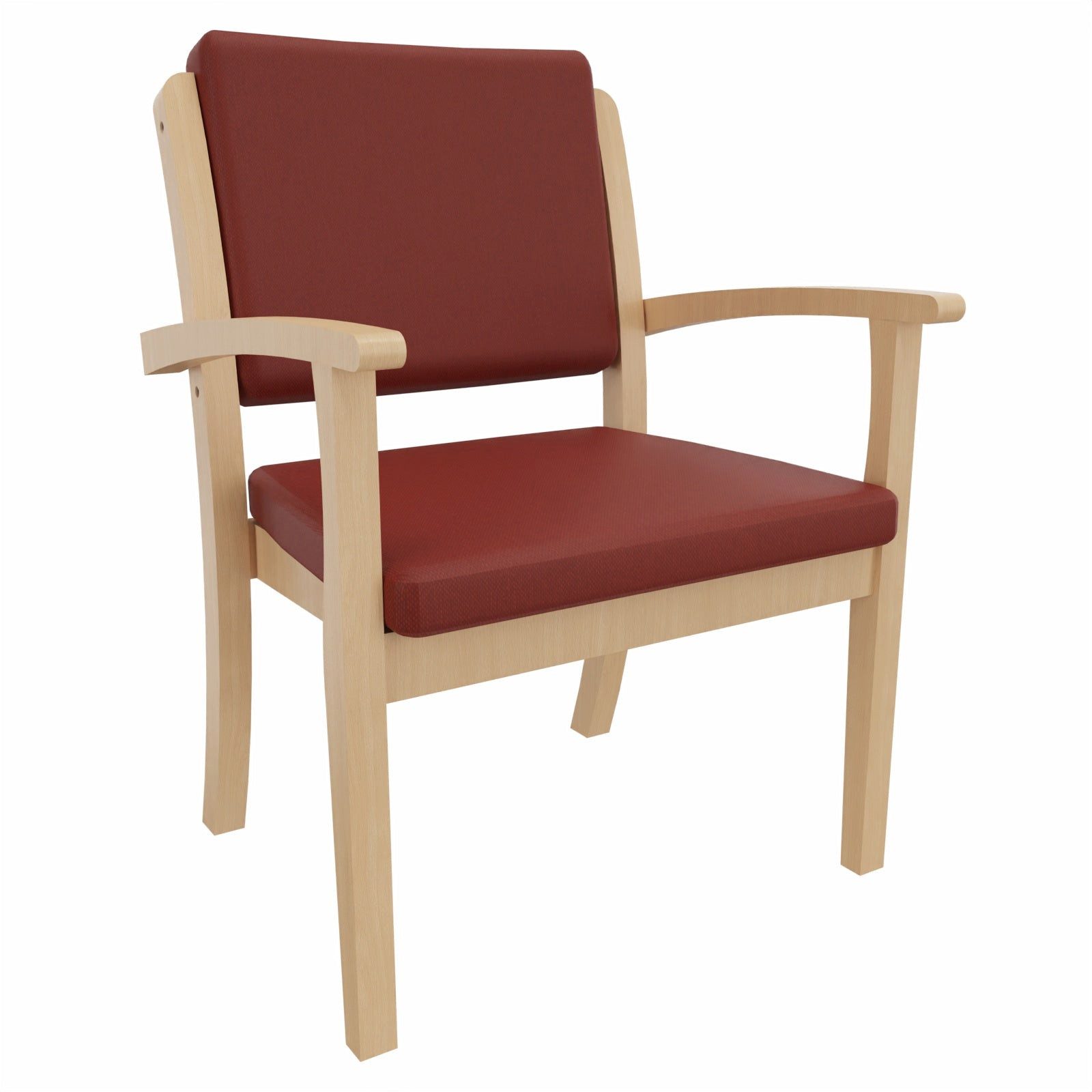 einrichtungsdesign24 Armlehnstuhl Schwerlaststuhl Alexander XXL mit Armlehnen für Schwergewichtige, 52cm Sitzhöhe