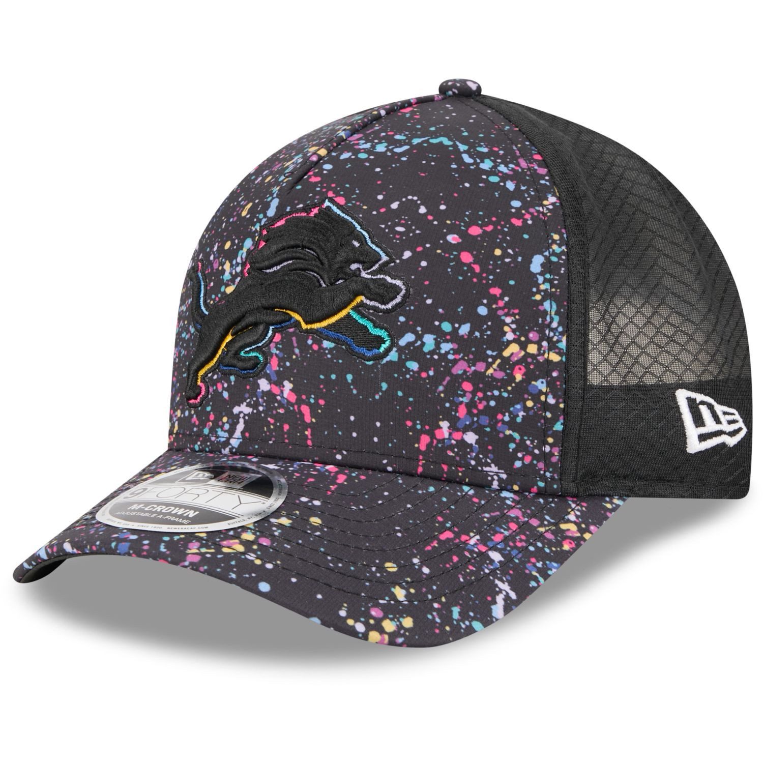 Fleecemütze 9Forty MCrown Trucker CRUCIAL Detroit Lions