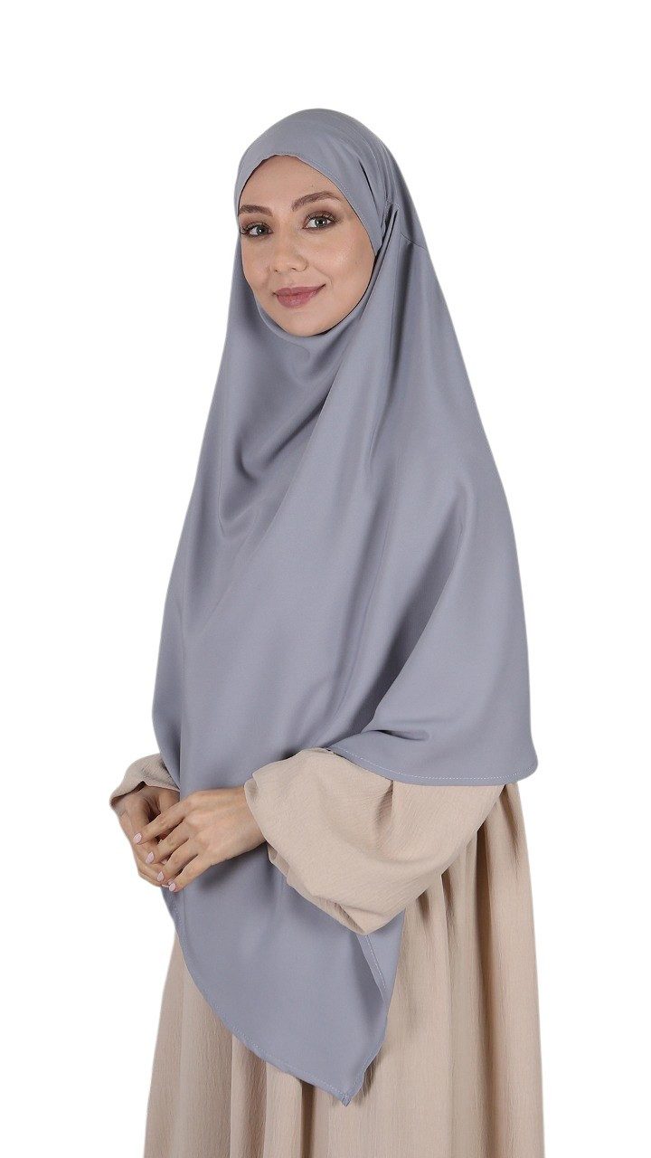 Aymasal Kopftuch Einlagiger Khimar Hiba Medina Seide Medine Seide islamisch günstig online kaufen