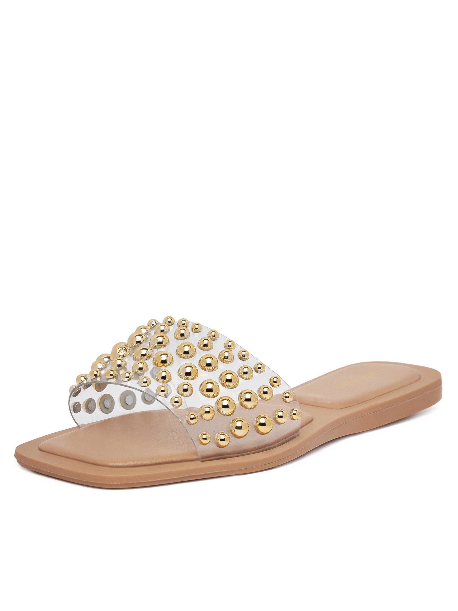 DeeZee Deezee Damen Flip-Flops Transparent E2659-1 Badepantolette