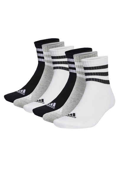 adidas Performance Socken 3S C SPW MID 6 Paar (Packung, 6-Paar, 6er-Pack)