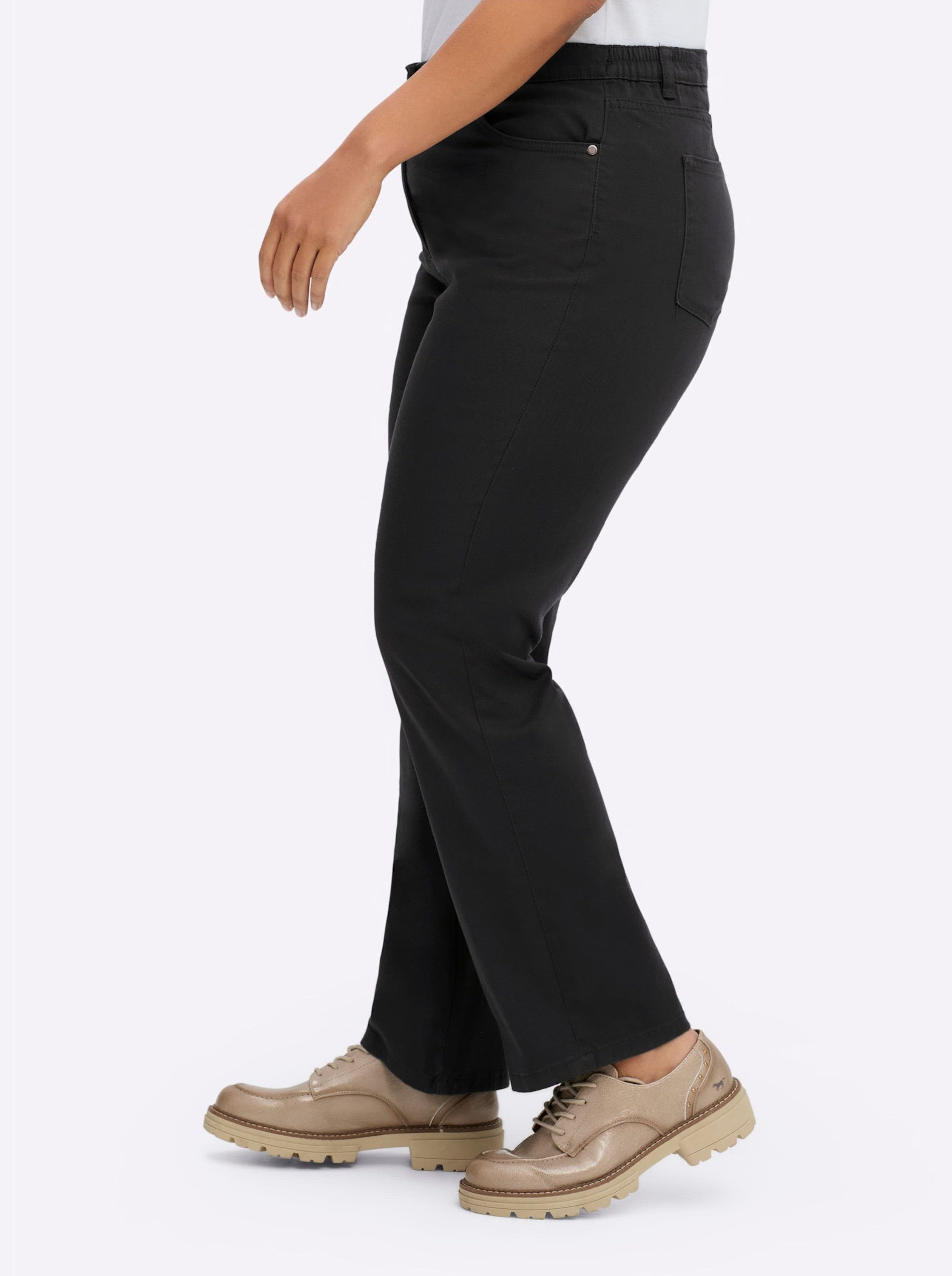 Sieh an! Bequeme Jeans Stretch-Hose komfortabel