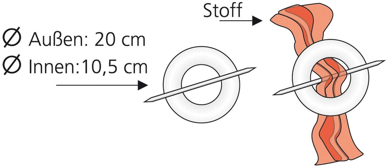 nussbaum Raffspange, Vorhänge, Holz Liedeco, aus (1-tlg), Gardinen,