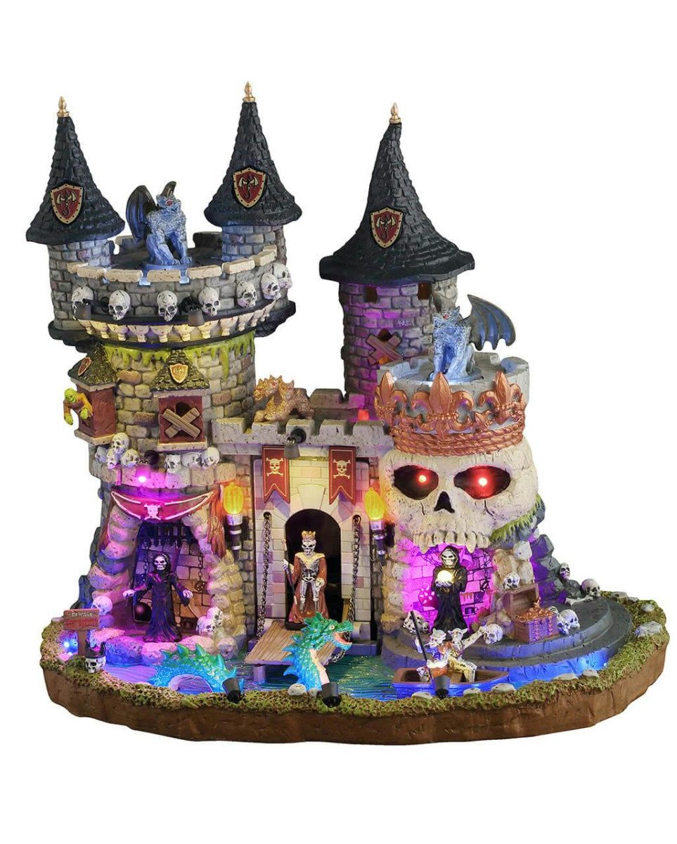 Horror-Shop Dekofigur Medi-Evil Castle Lemax Spooky Town