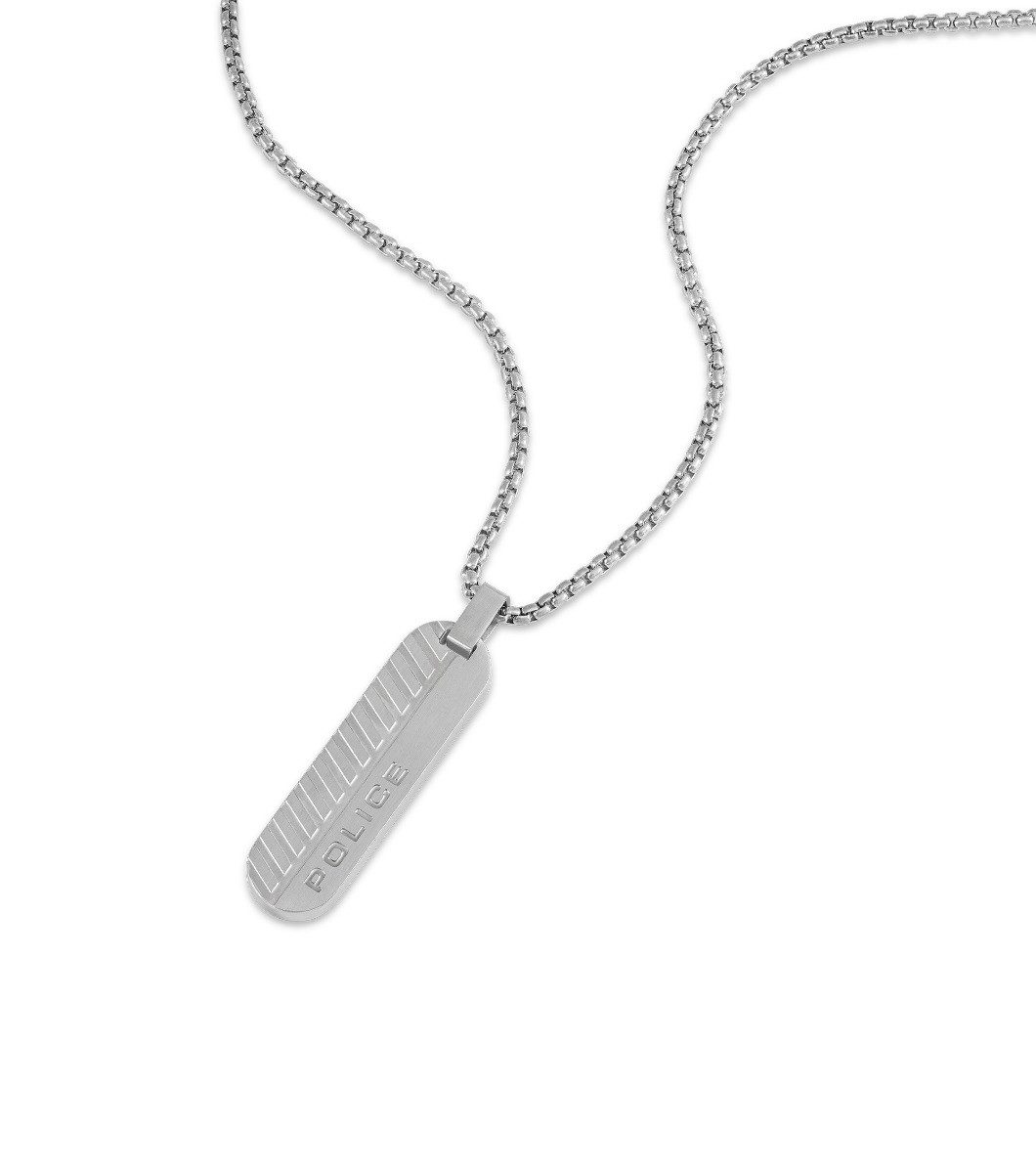 Police Edelstahlkette Police Halskette mit Anhänger Herren Treadstone Edelstahl PEAGN007800