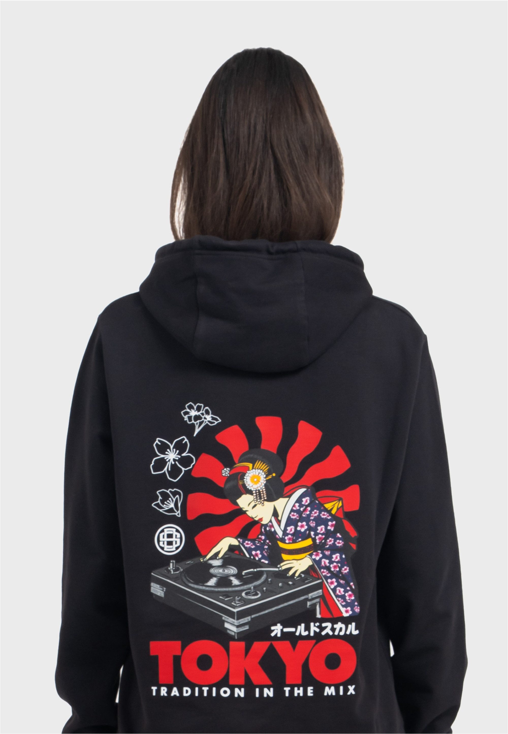 Oldskull Kapuzensweatshirt Asian Neon Djane Logo Graphic Traditionelles fer günstig online kaufen
