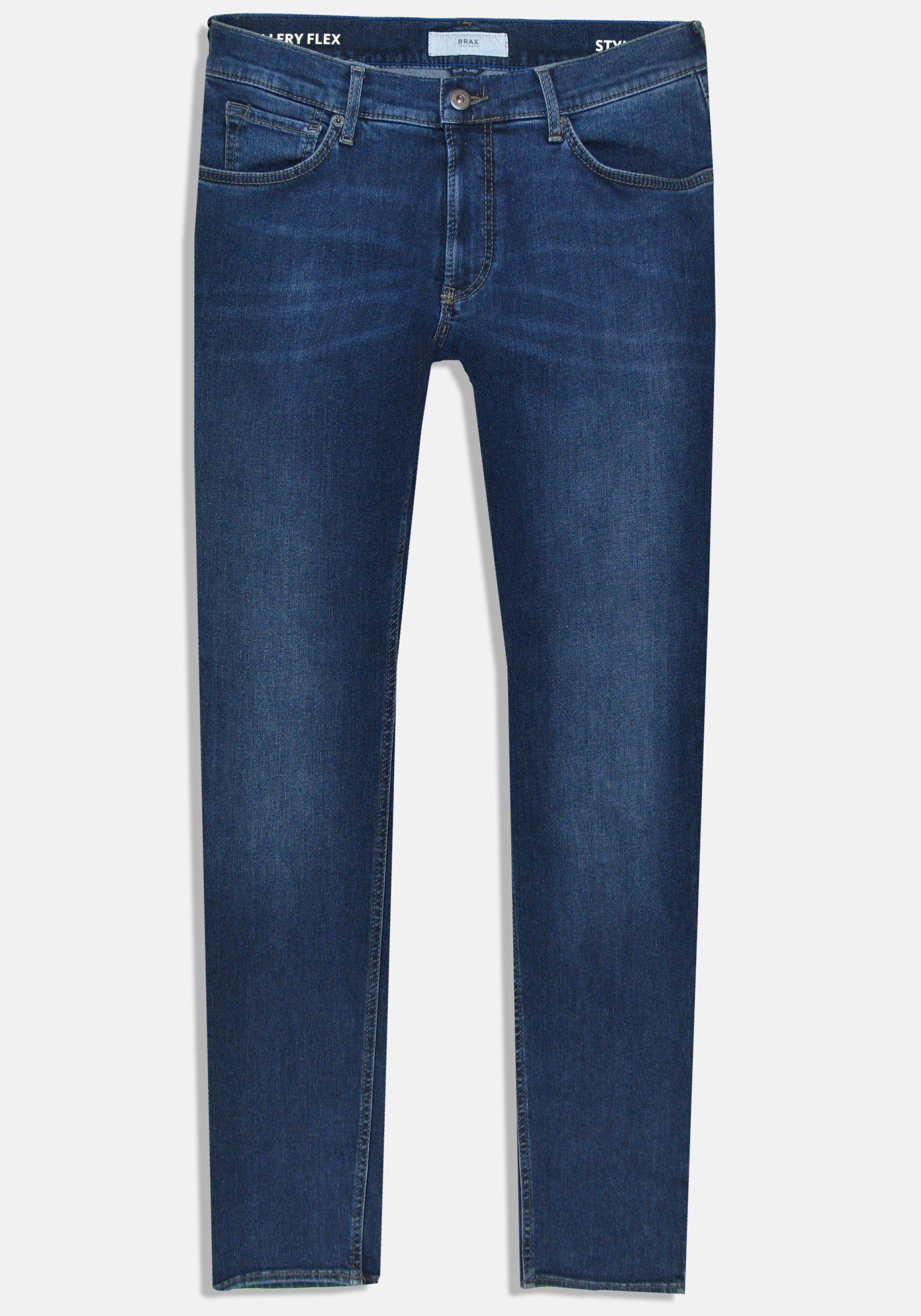 Brax 5-Pocket-Jeans Chuck Gallery Flex Denim Ocean Blue Used | Slim-Fit Jeans