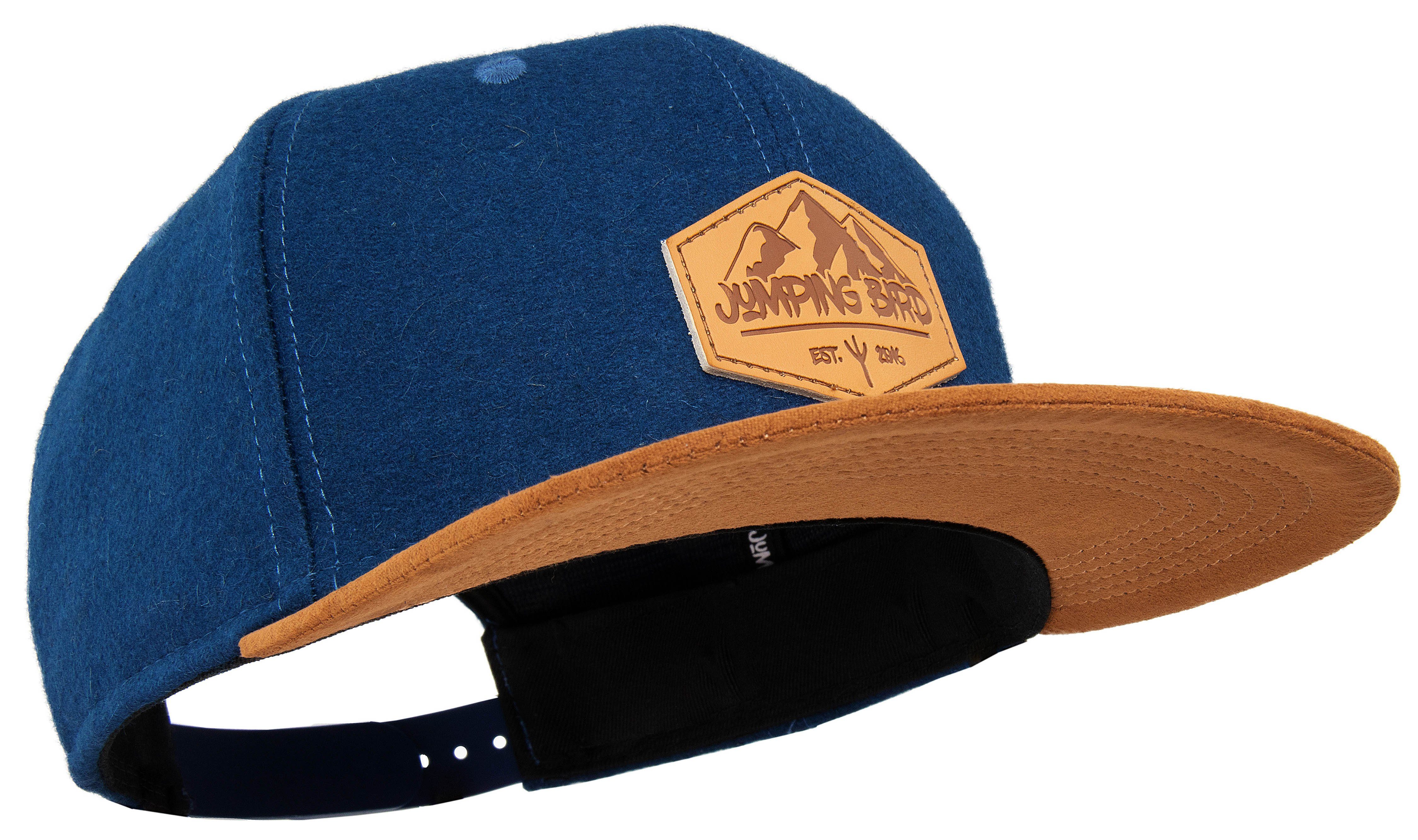 Jumping Bird Cap Mitternachtsblau Filz Snapback