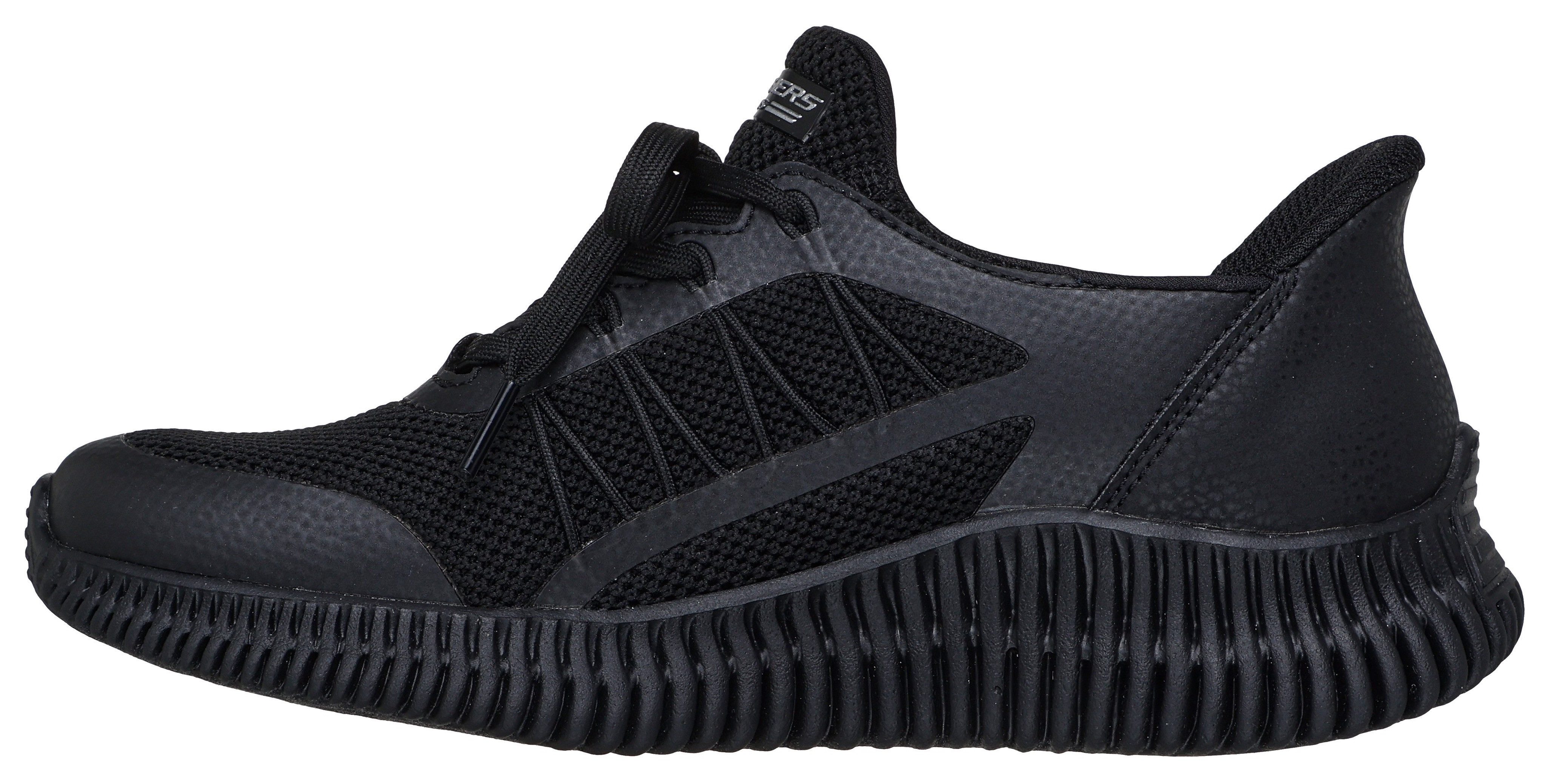 Skechers BOBS GEO LITE Sneaker Praxischuh, Freizeitschuh, Komfortschuh mit Slip-ins