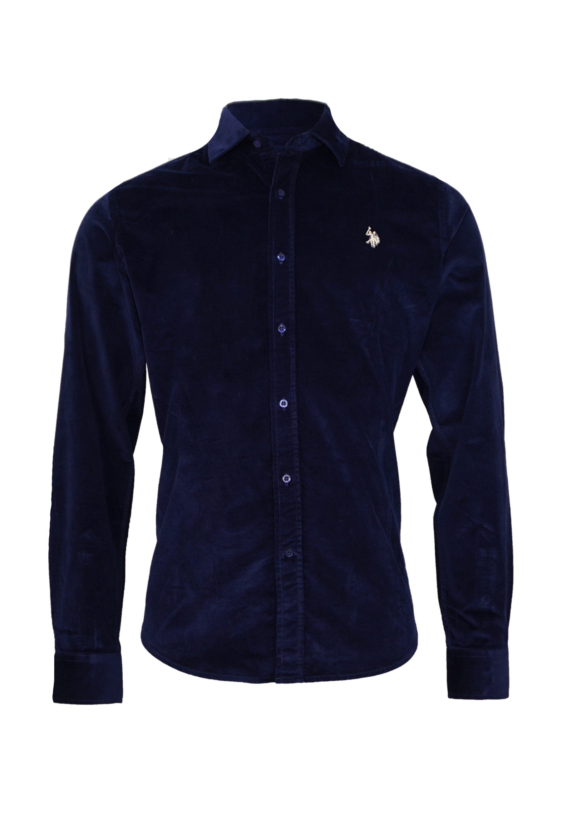 U.S. Polo Assn. Langarmhemd Hemd Button Down Shirt CORD (1-tlg) günstig online kaufen