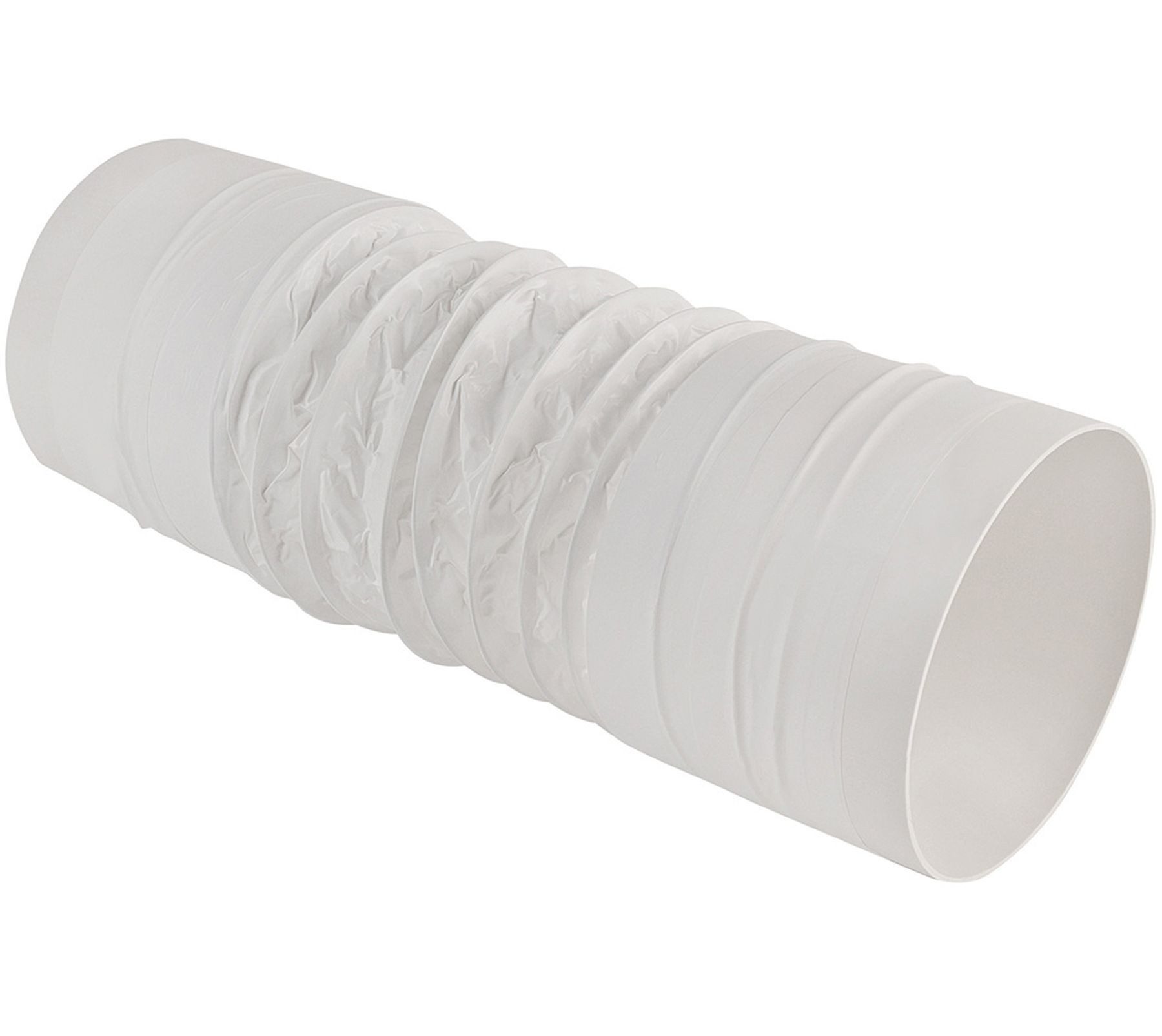 Wallair Montagezubehör Dunstabzugshaube Rundrohr Ø 150mm Flexschlauch 40cm ohne Muffe Flexrohr Abluft Küche (1 St)