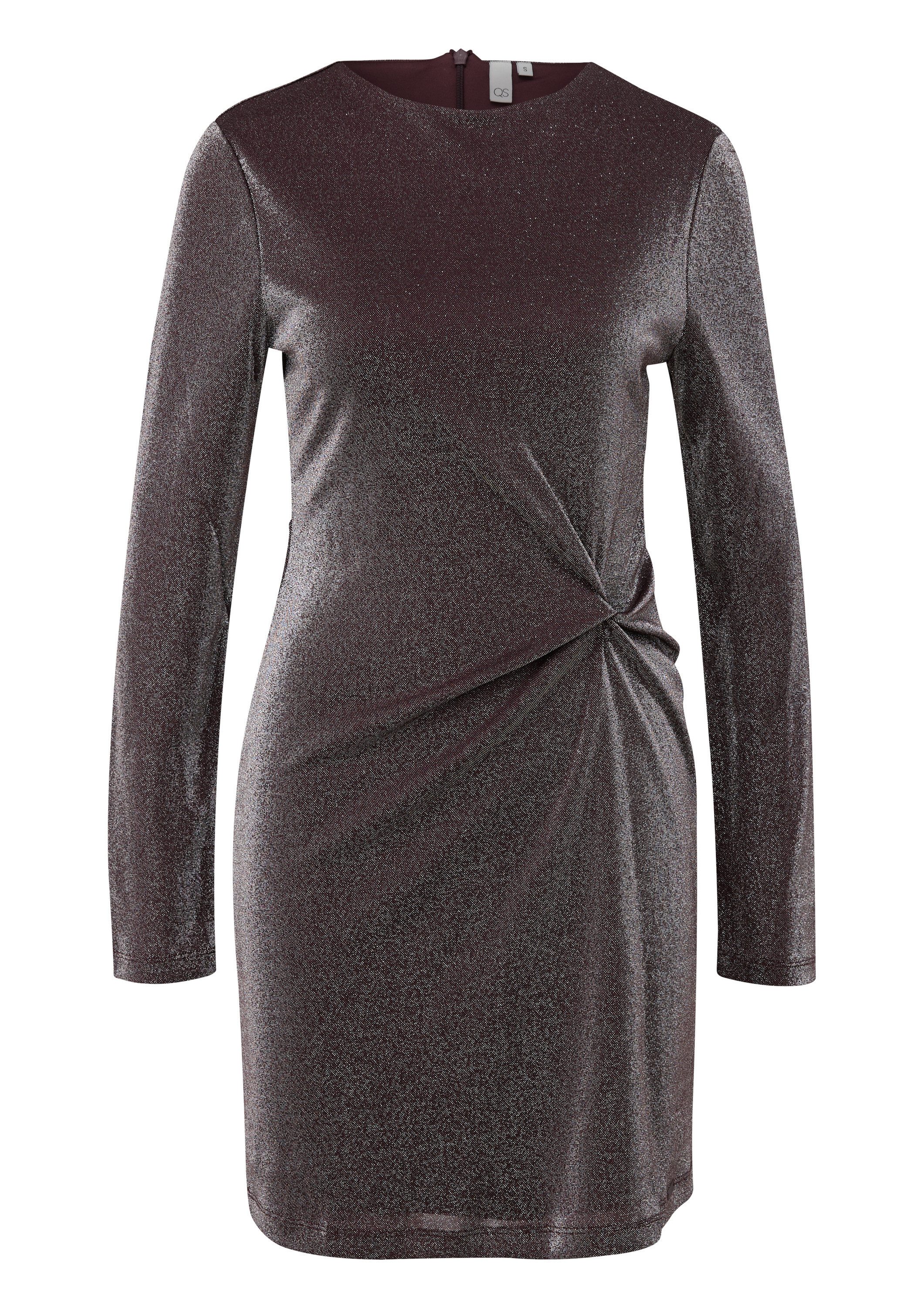 QS Minikleid Kleid Glitzerkleid günstig online kaufen