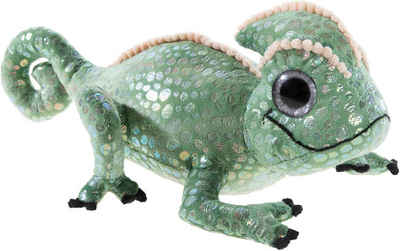 Heunec® Kuscheltier Schule der Magischen Tiere, Chameleon Caspar, 23 cm, aus recyceltem Material