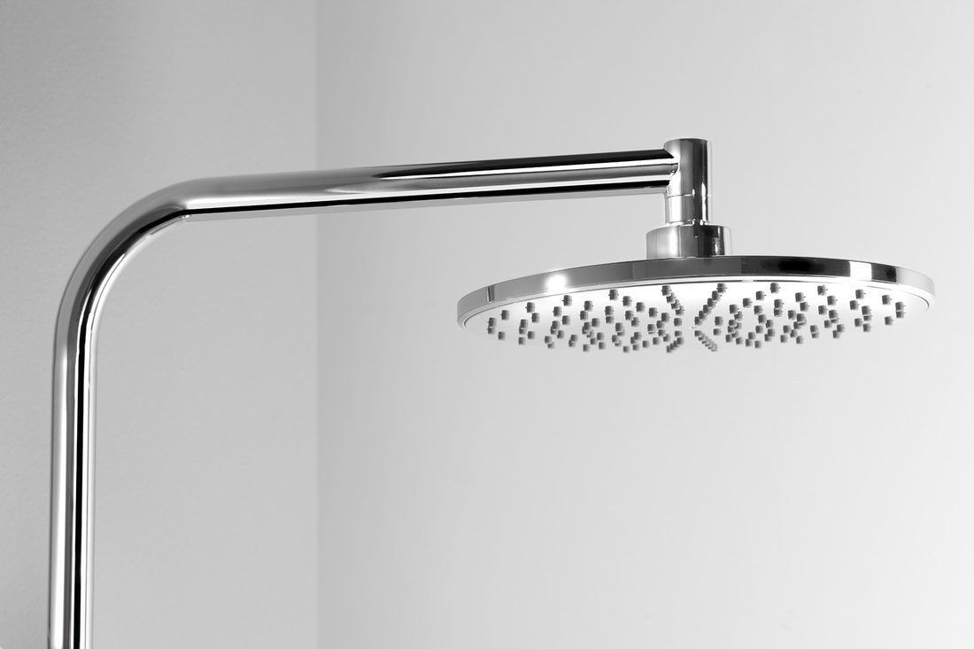 Aqualine Duschsäule ZARA Duschsäule mit Armaturenanschluss, Chrom, Höhe 101 cm, Aqualine-SL420