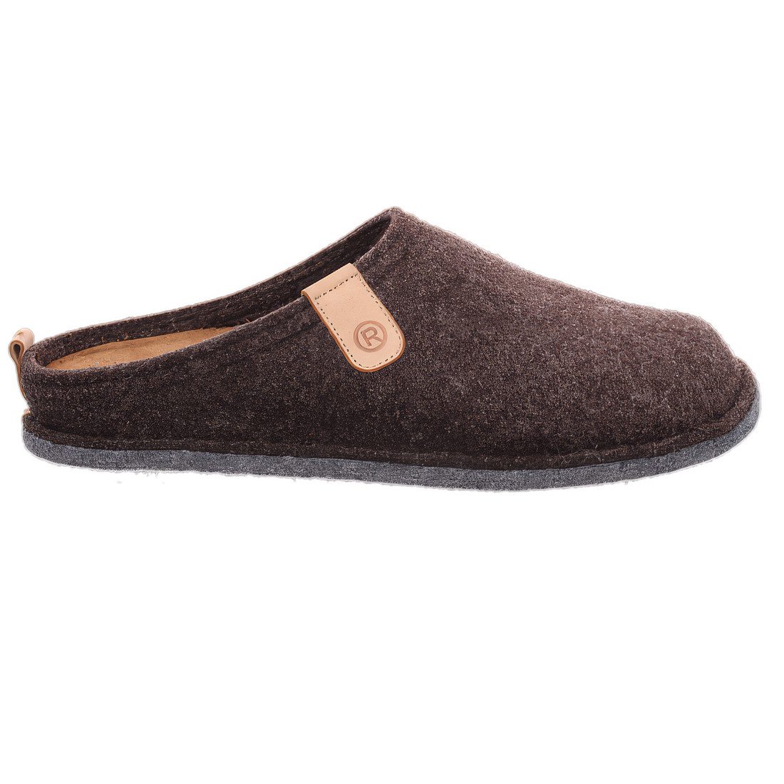 Rohde Lucca-H Pantoffel Hausschuh, Schlupfschuh, Clog, Wohlfühlschuh mit Label