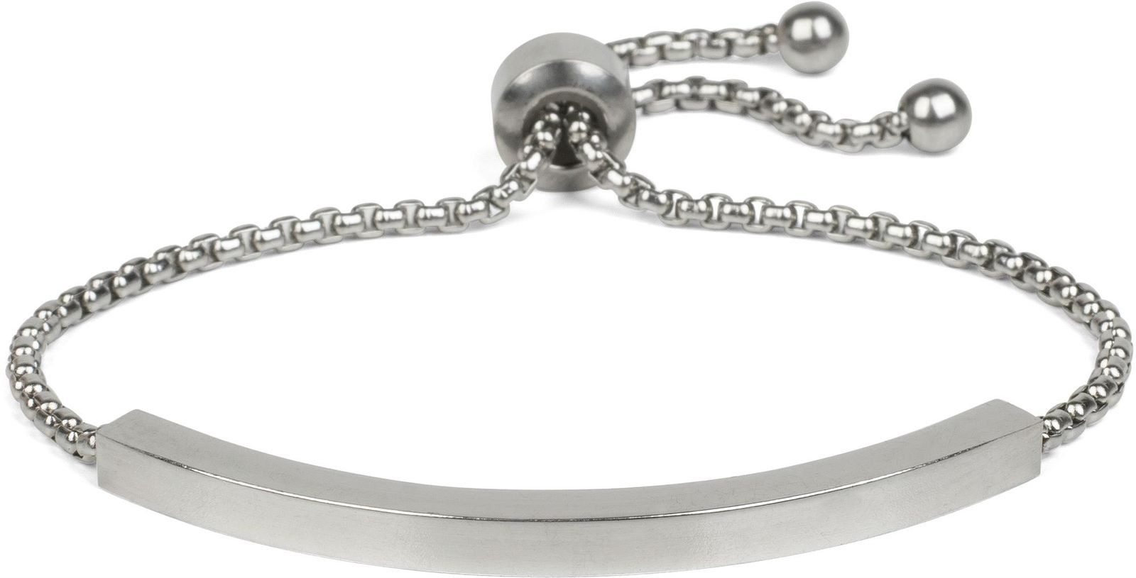 Edelstahlarmband Edelstahl Slider Armband