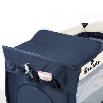 tectake Baby-Reisebett Hund, Tragbar