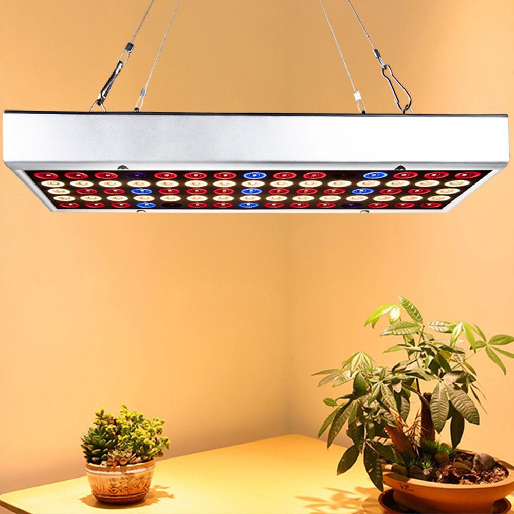 Sunicol Pflanzenlampe 25W/45W,Vollspektrum, LED Gewächshaus wachsen Panel Licht, 2 Beleuchtungsmodi