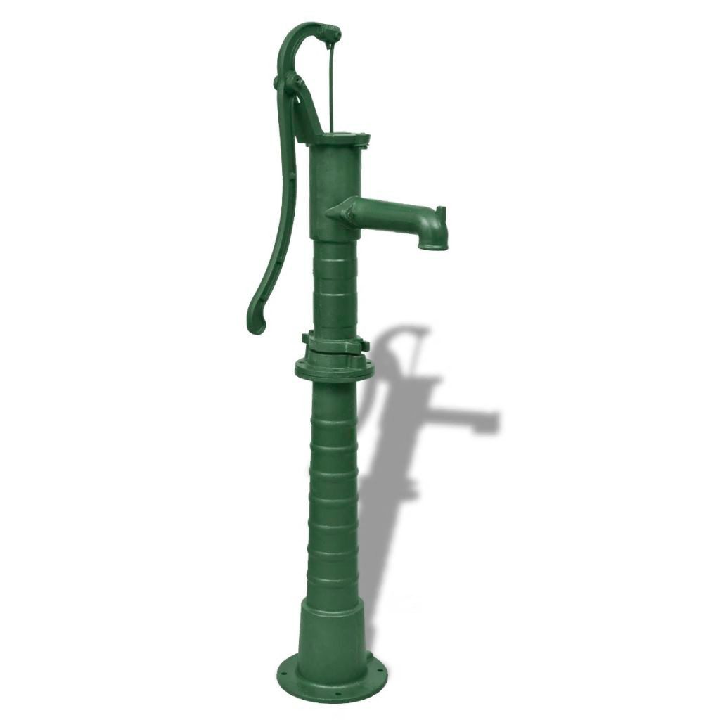 Gartenbrunnen Handschwengelpumpe mit Ständer Gusseisen