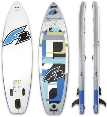 F2 SUP-Board Mono inkl. Carbonpaddel, (mit Paddel)