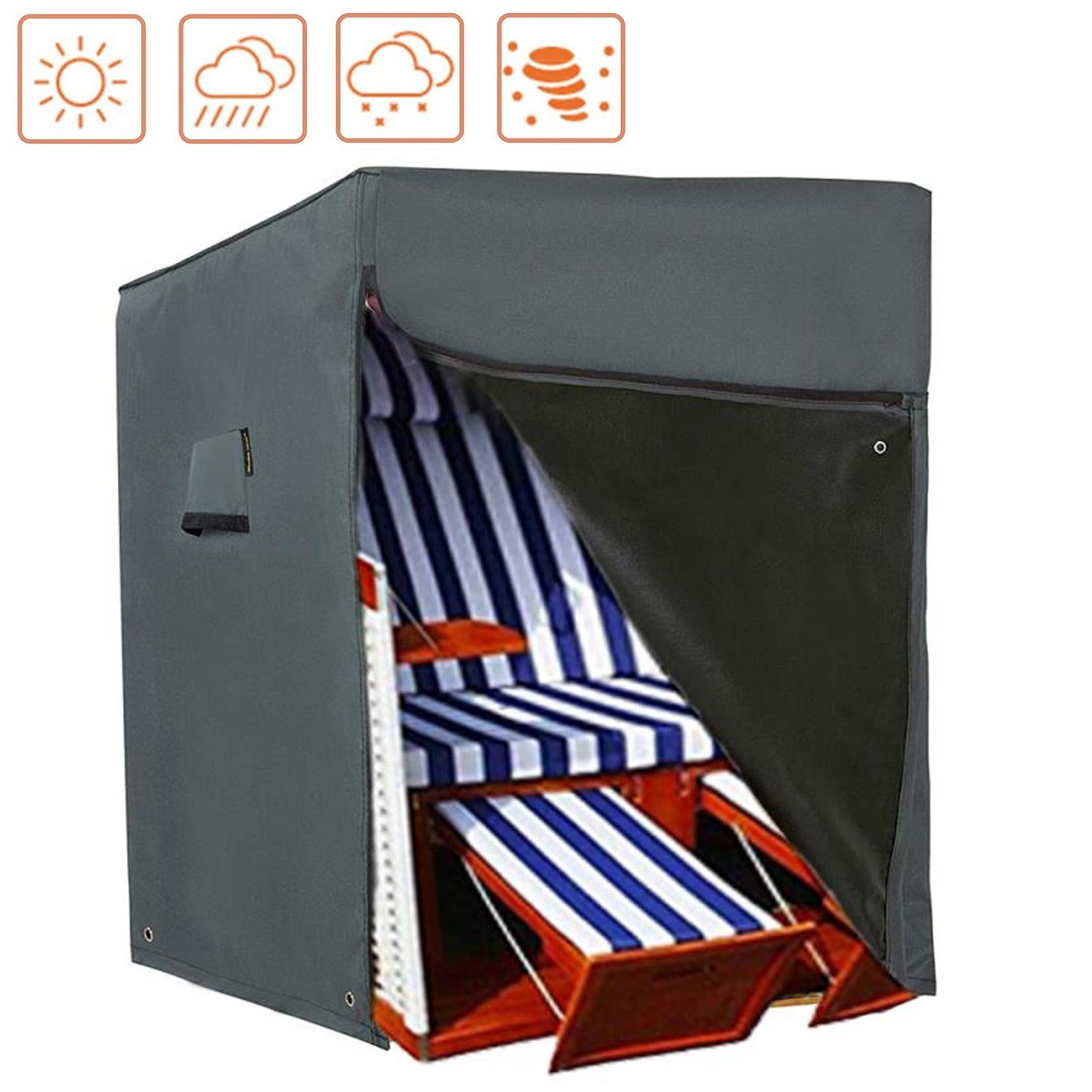 Hentex Strandkorb-Schutzhülle HENTEX Strandkorb Schutzhülle, Schutzhülle St günstig online kaufen