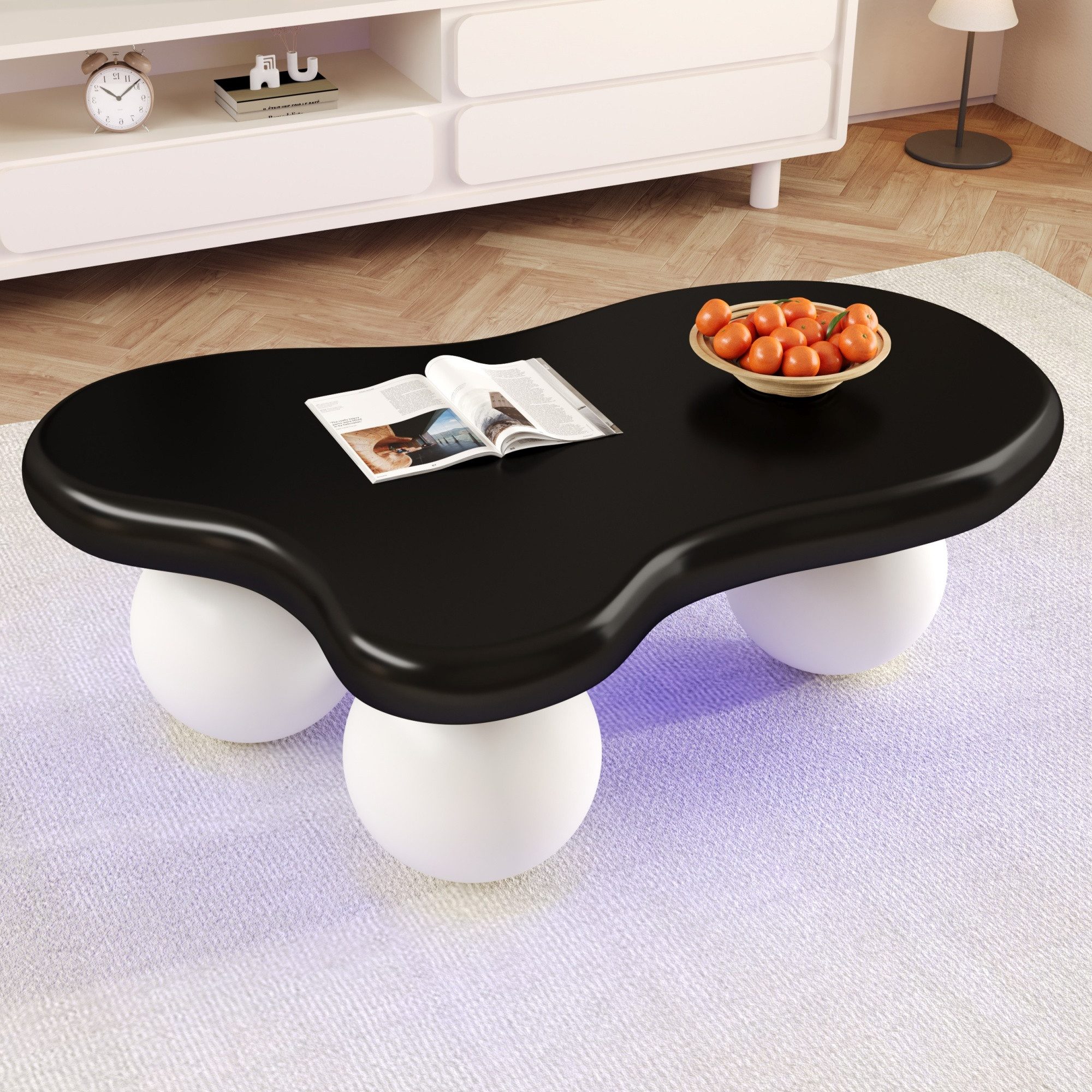 Merax Couchtisch in Wolkenform Sofatisch mit günstig online kaufen