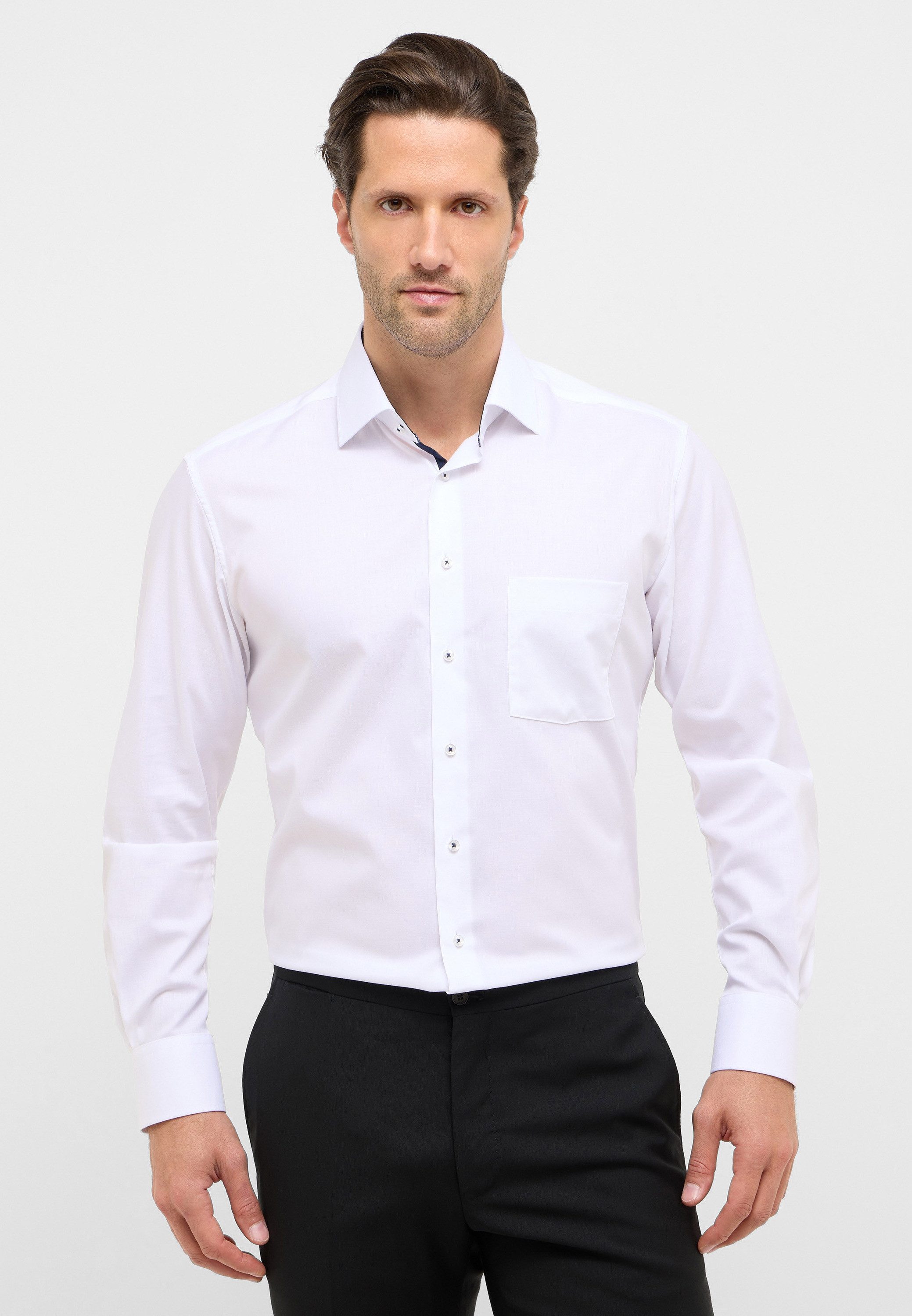 Eterna Langarmhemd MODERN FIT NON IRON (bügelfrei)