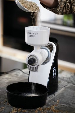 myJupiter Multifunktions-Küchenmaschine Jupiter Getreidemühle (Steinmahlwerk) Kombi mit Systemantrieb