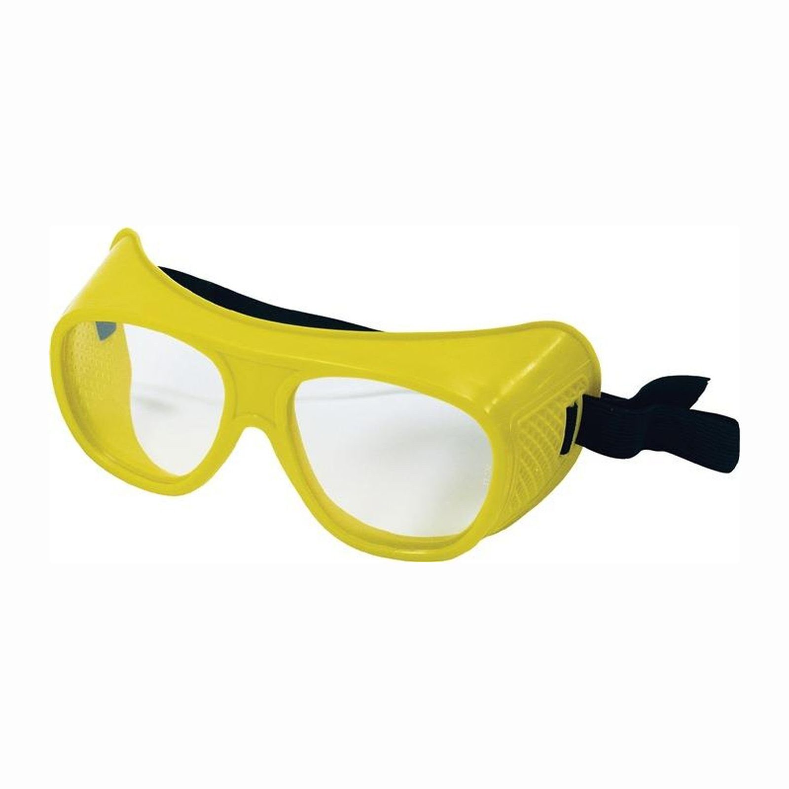 Arbeitsschutzbrille Schmerler Schutzbrille EN 166 Kunststoff klar SPLITTERFREI gelb -...