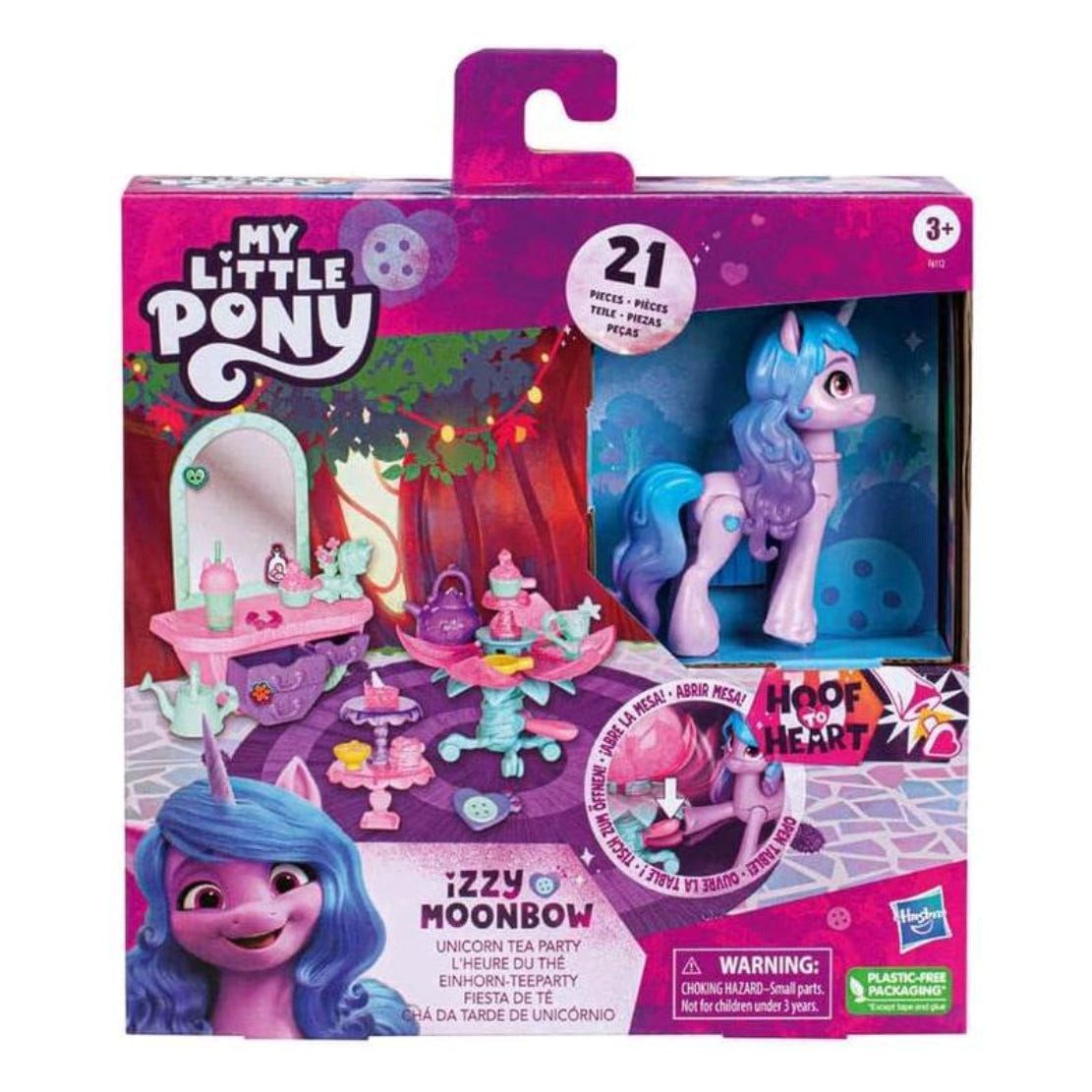 Hasbro Spiel Hasbro My Little Pony Einhorn-Teeparty Set mit Izzy Moonbow - Magische