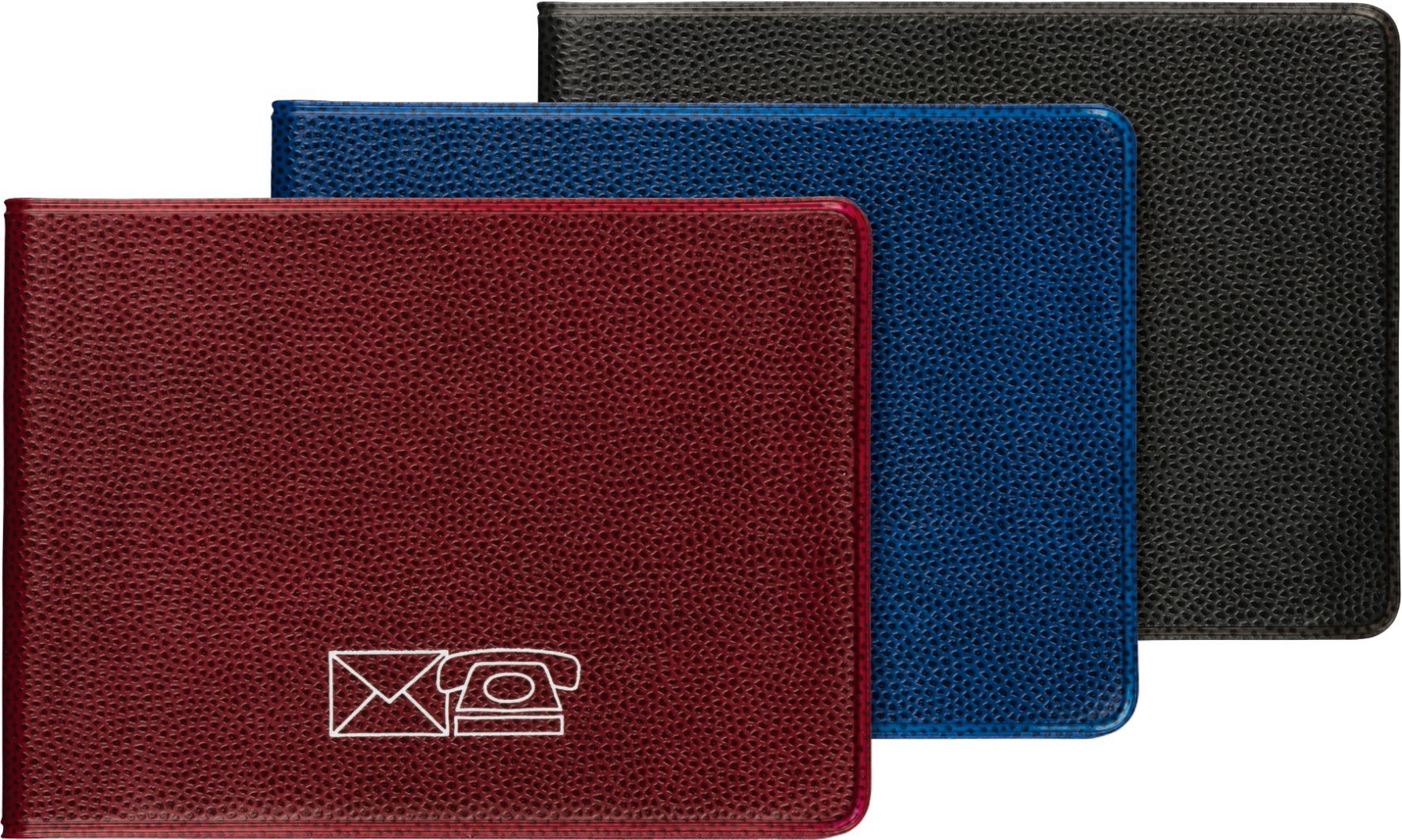 BRUNNEN Formularblock BRUNNEN 106452095 1 Stück Adressbuch, 80 × 67 mm, 96 Seiten, Sortiert