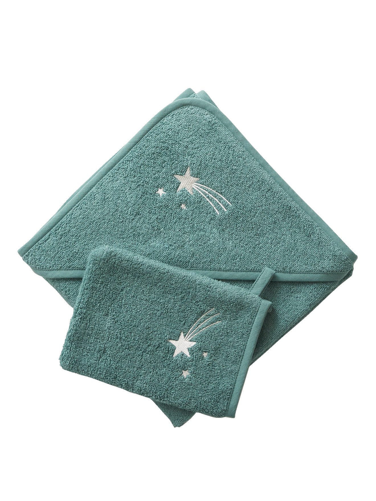 vertbaudet Kapuzenhandtuch Baby Kapuzenbadetuch & Waschhandschuh günstig online kaufen