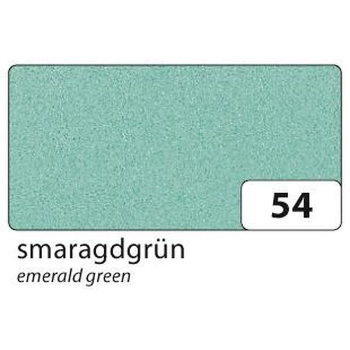 Folia Max Bringmann KG Moosgummi folia Moosgummi smaragdgrün 29x40cm 5 Blatt