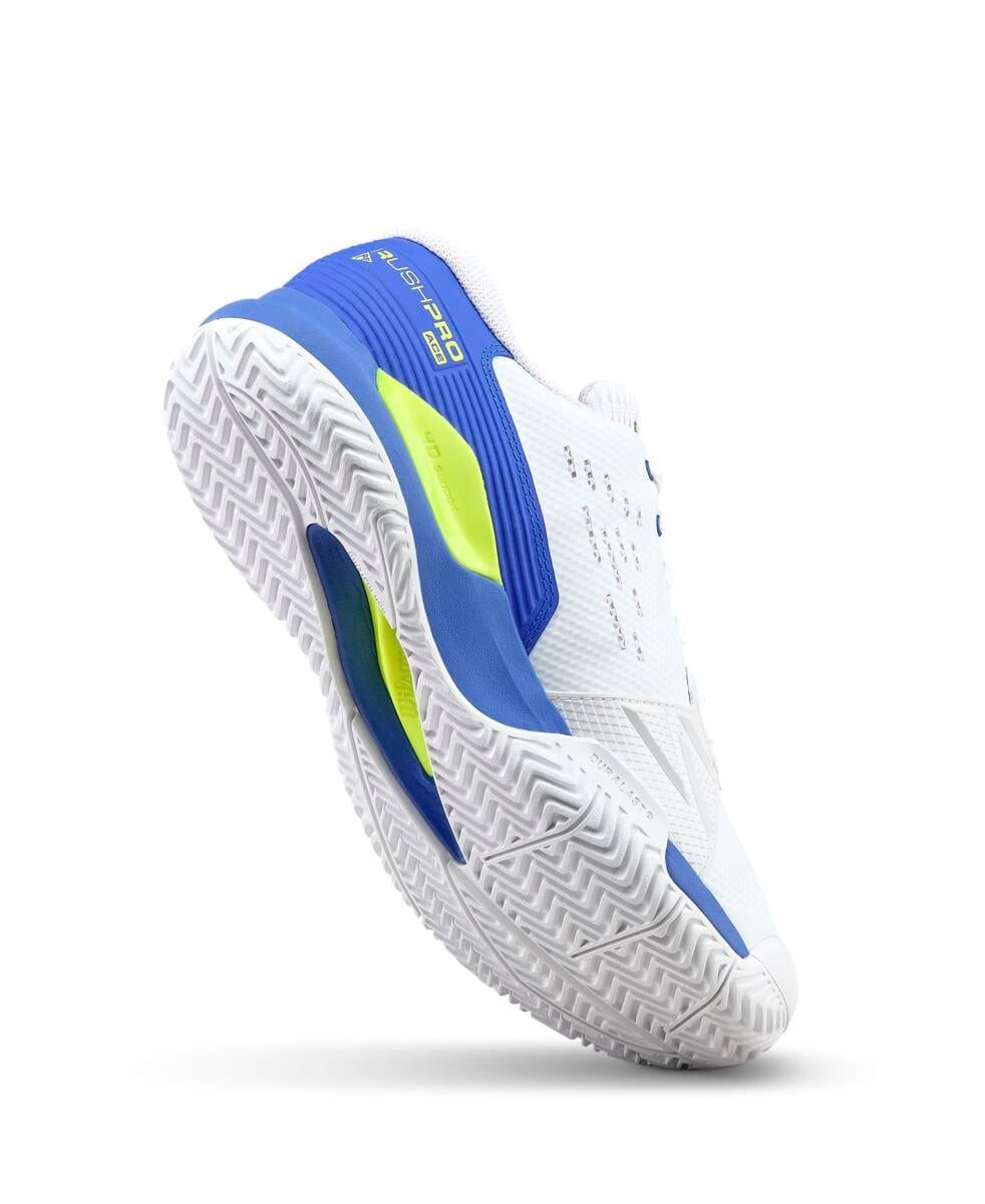 Wilson Rush Pro Ace Allcourt (2E/weit) 2025 weiss/blau Herren Tennisschuh