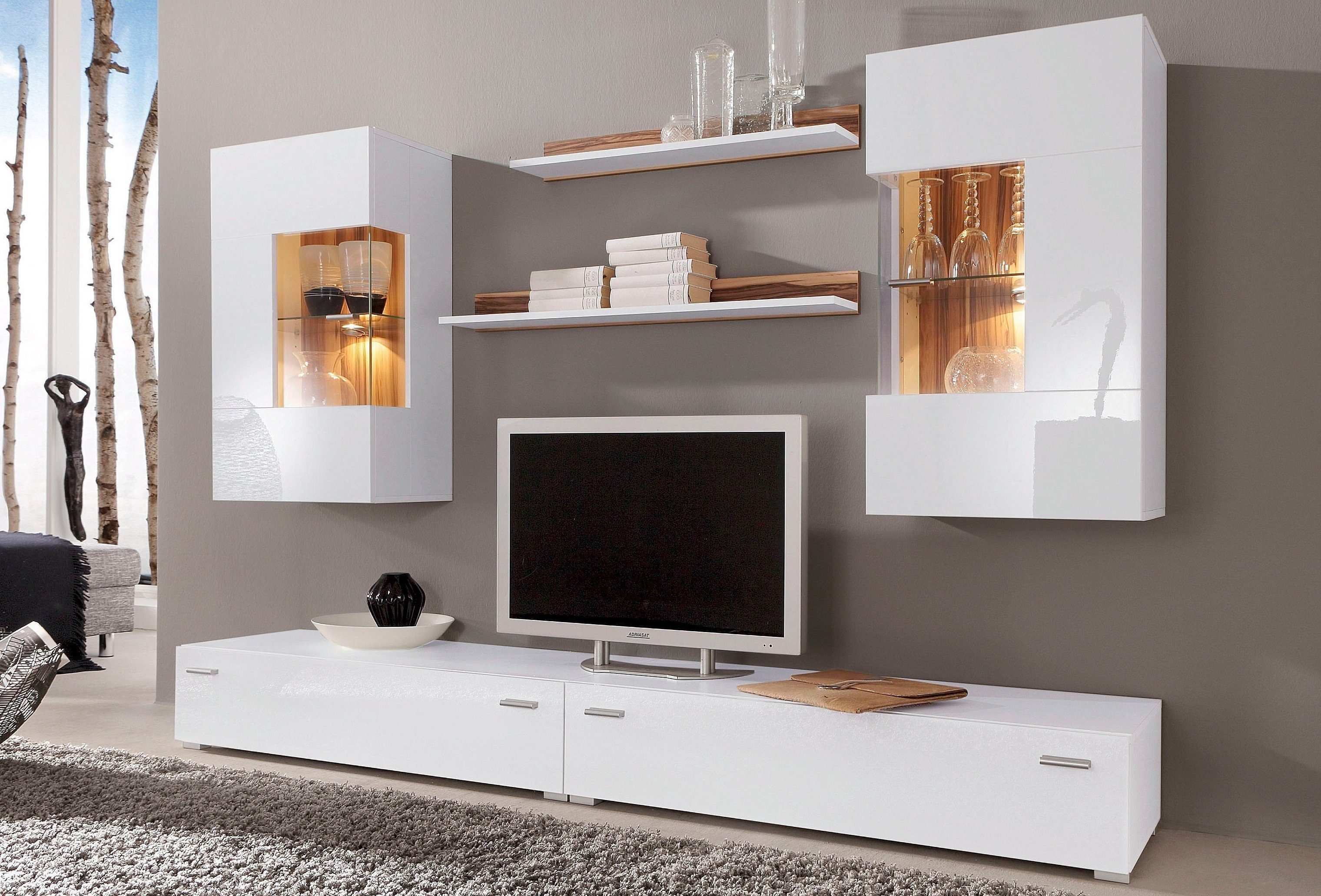 Höltkemeyer Wohnwand Happy, (Set, 6-St)