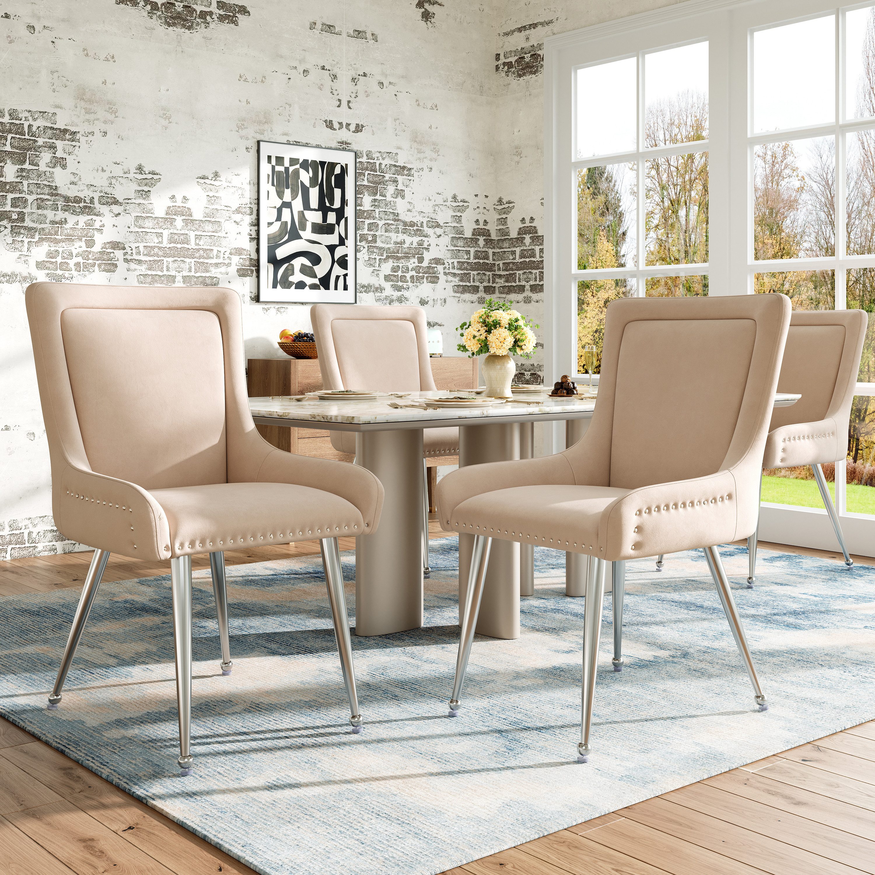 HAUSS SPOLE Esszimmerstuhl 4er Set Esszimmerstühle günstig online kaufen
