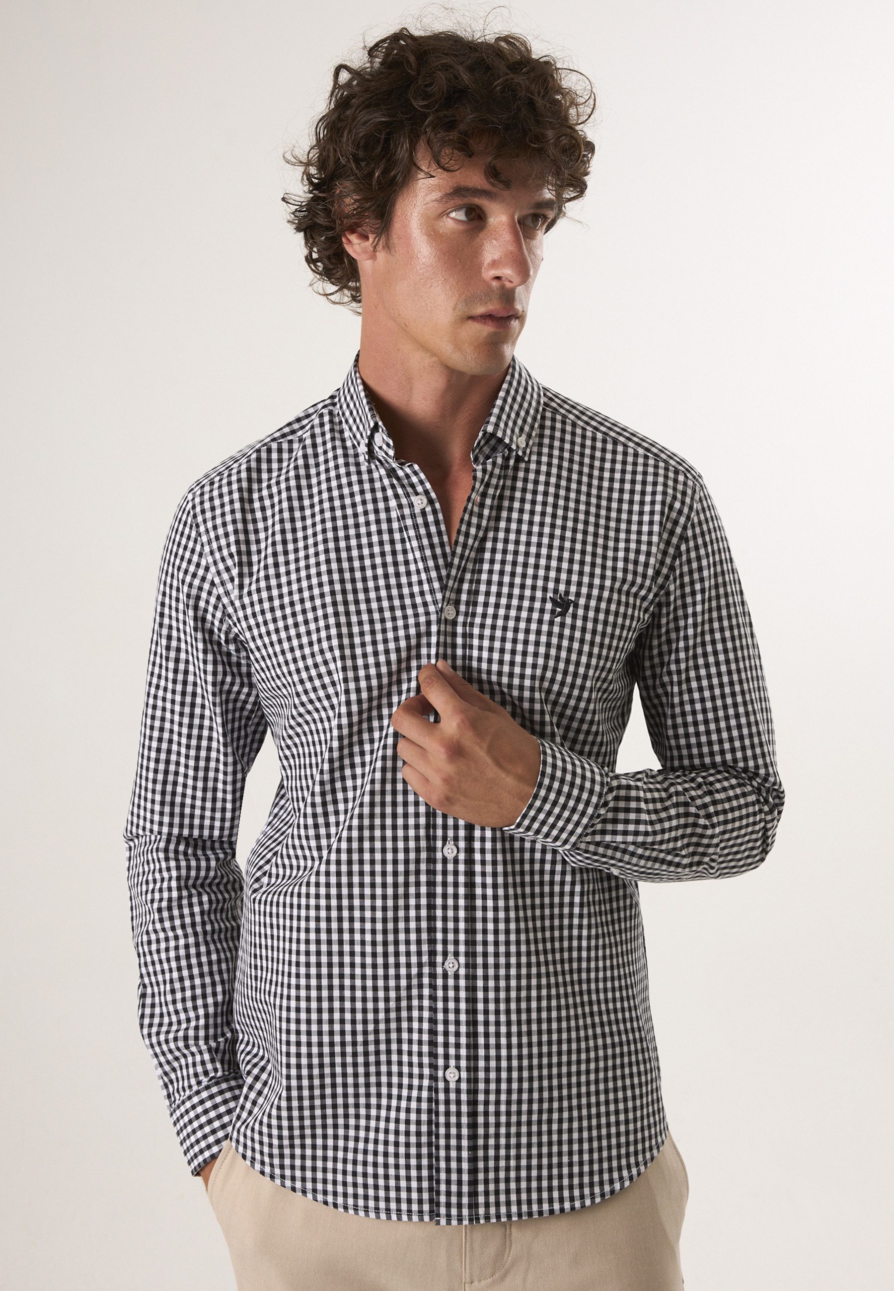 Felix Hardy Karohemd Kariertes Langarmhemd