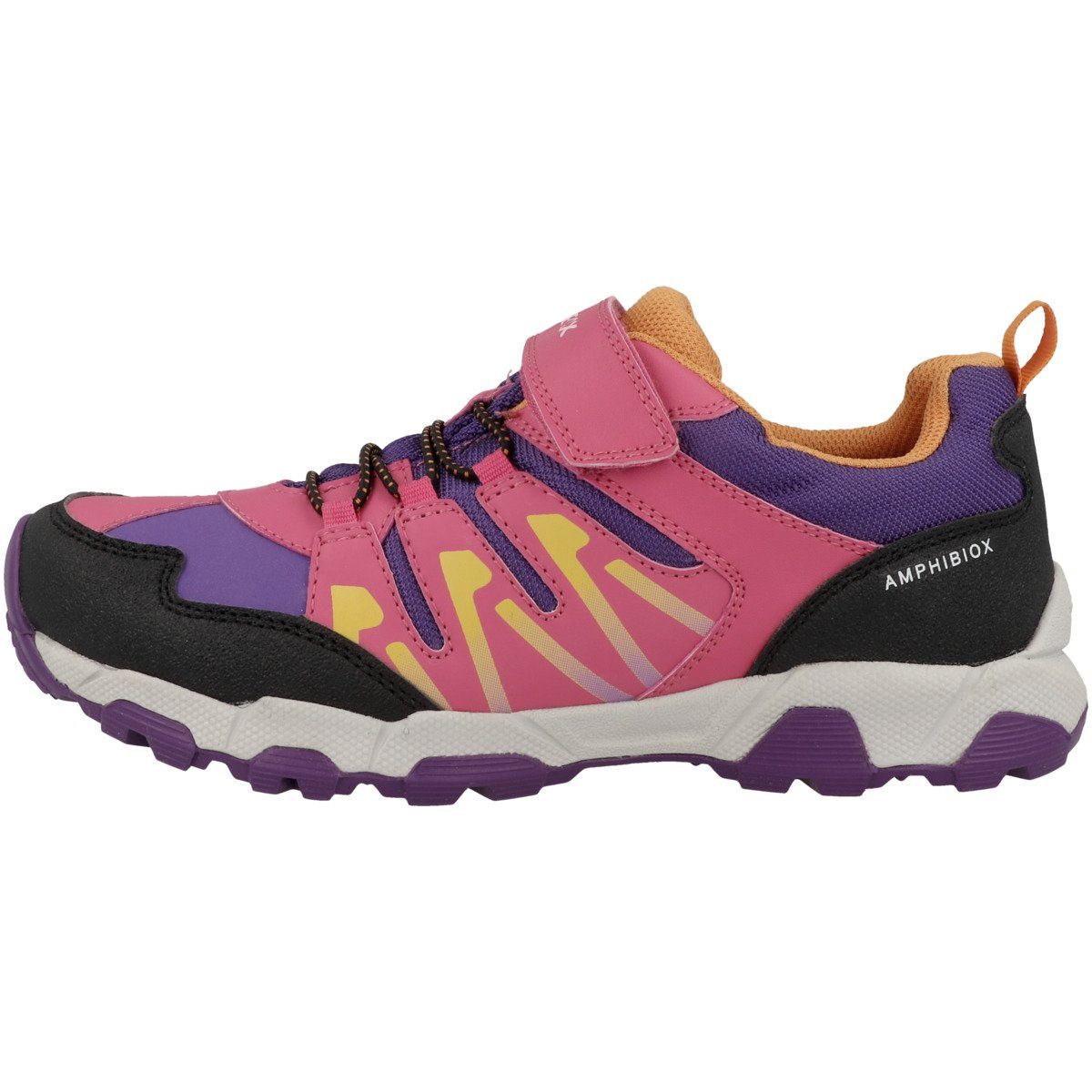 Geox Boy's J Magnetar B ABX Sneaker – Mit Respira-Technologie, Atmungsaktiv, Wasserdicht, Mit Klettverschluss