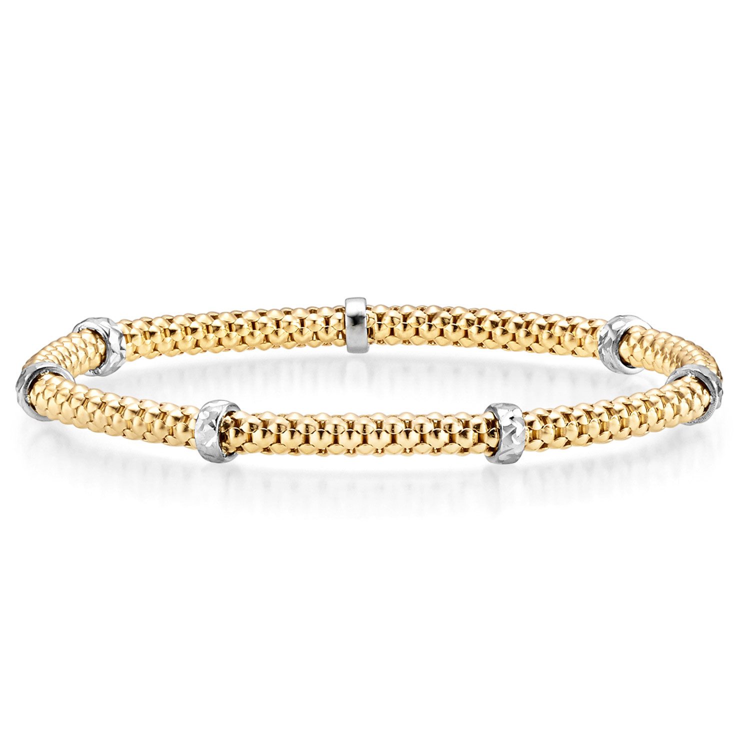 HOPLO Goldarmband Goldkette Armkette Breite 4,0mm günstig online kaufen
