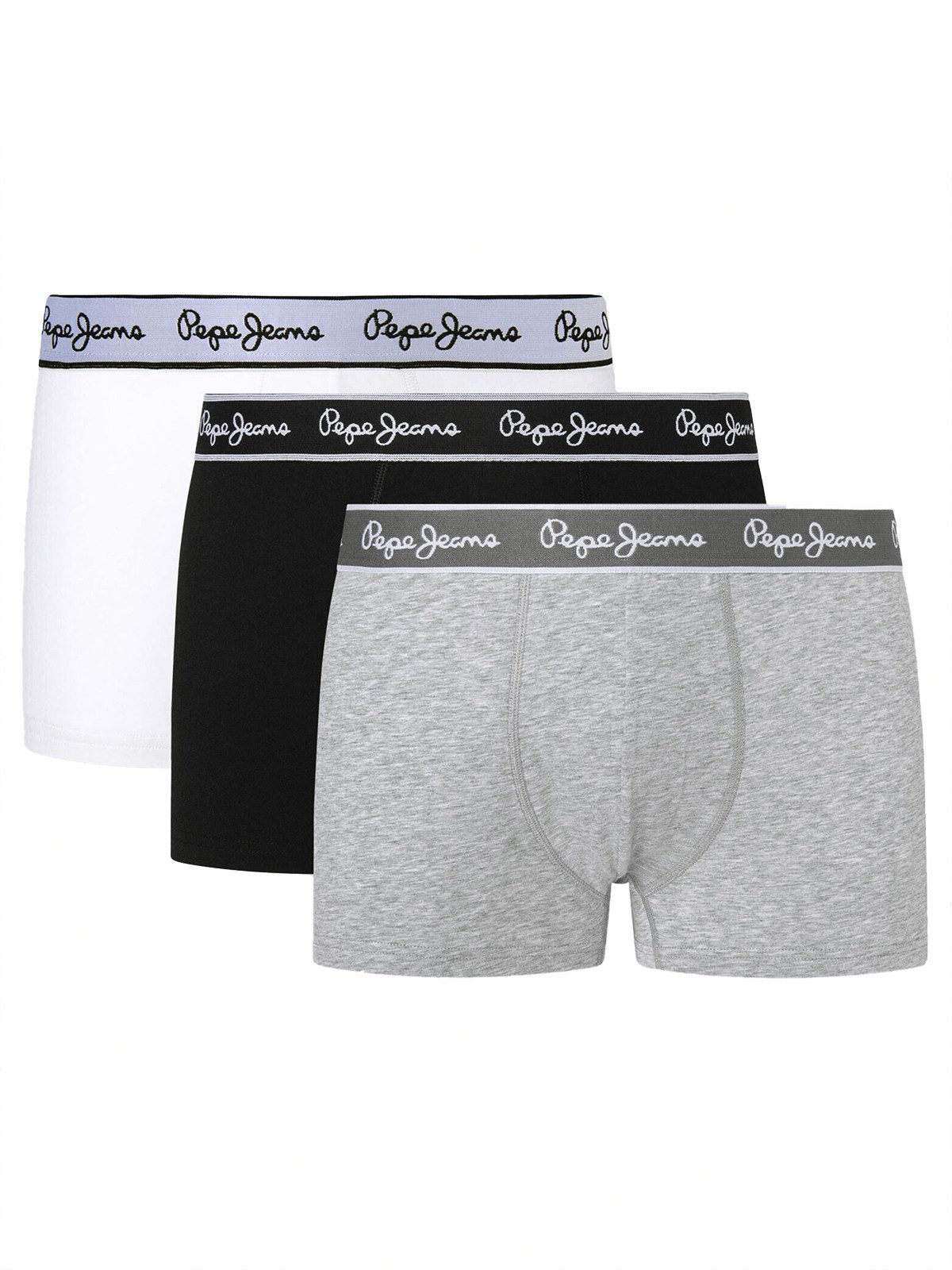 Boxershorts Stretch - PEPE TK 3P Grey Mel
