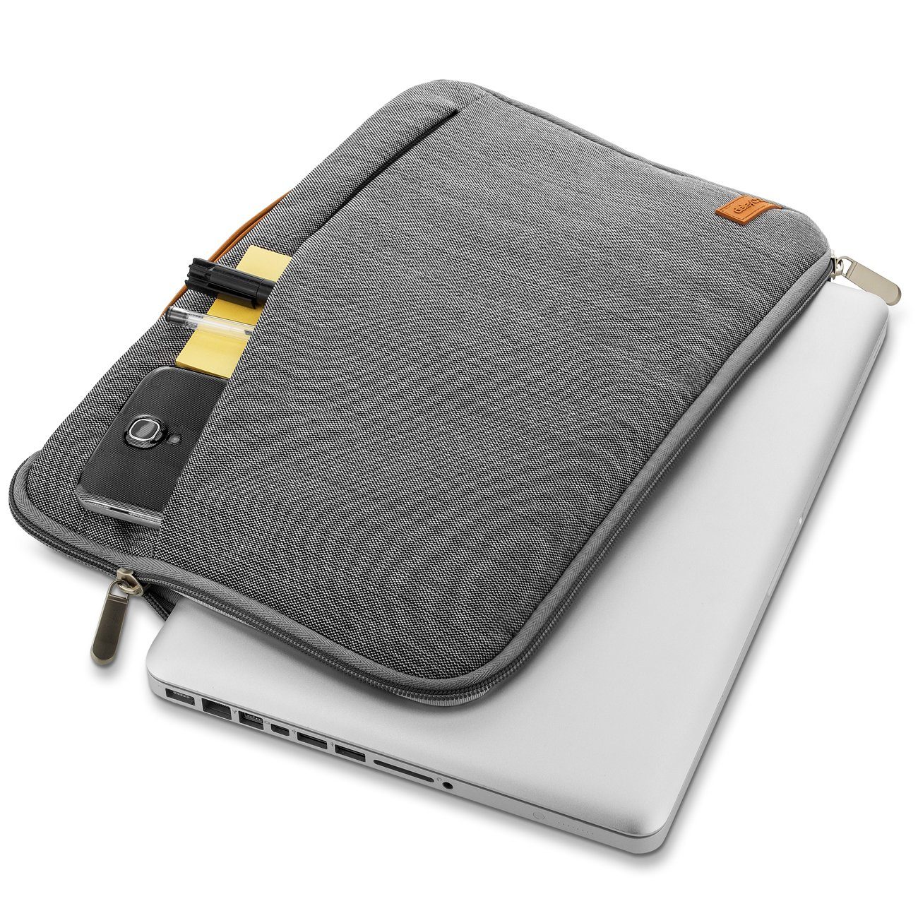 deleyCON Businesstasche Notebooktasche / bis Notebook Laptop deleyCON für 15,6" - (39,6cm)